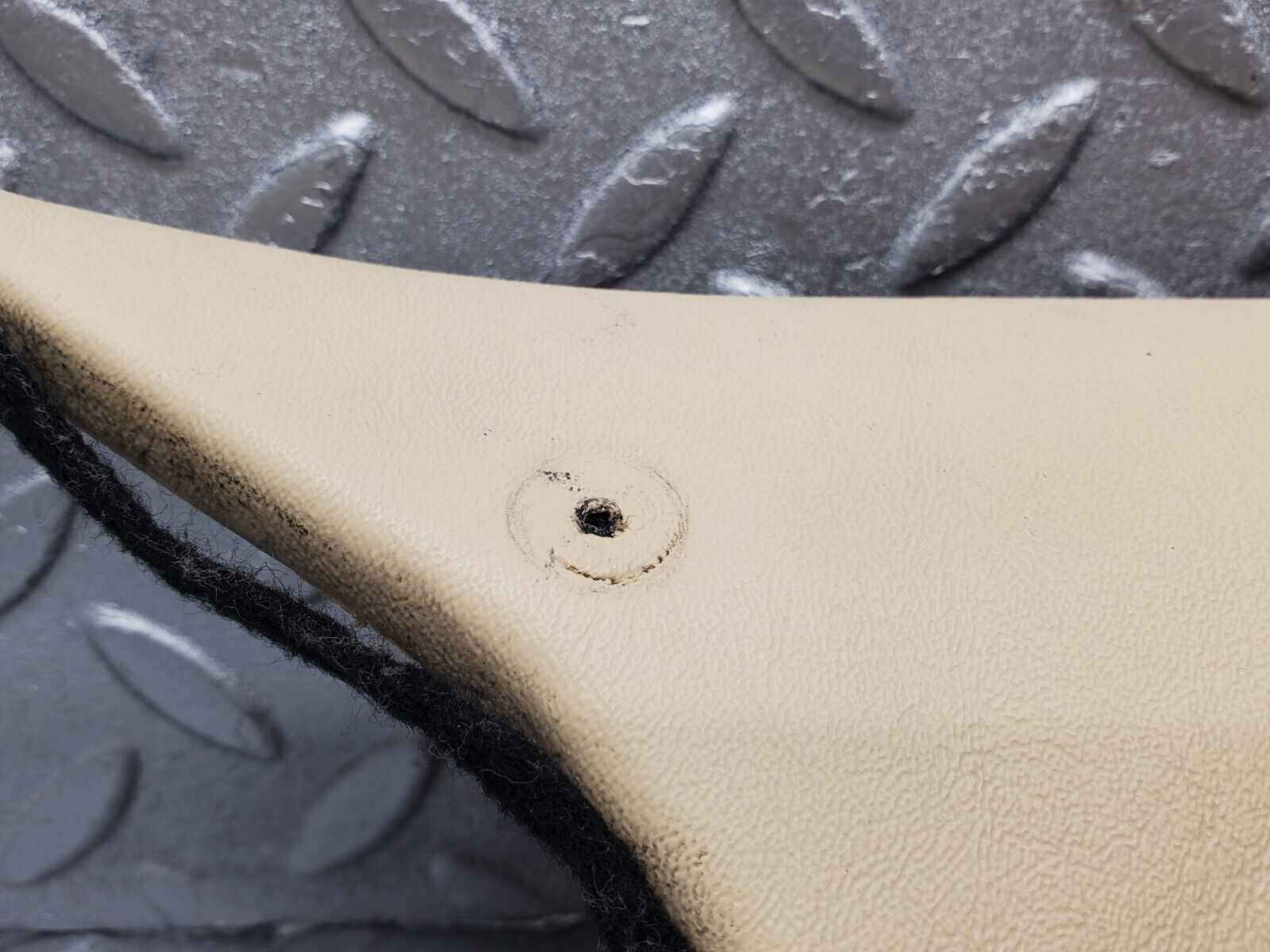 46766 Mercedes-Benz R129 320SL Coupe A Pillar Cover Right Beige 1296920289