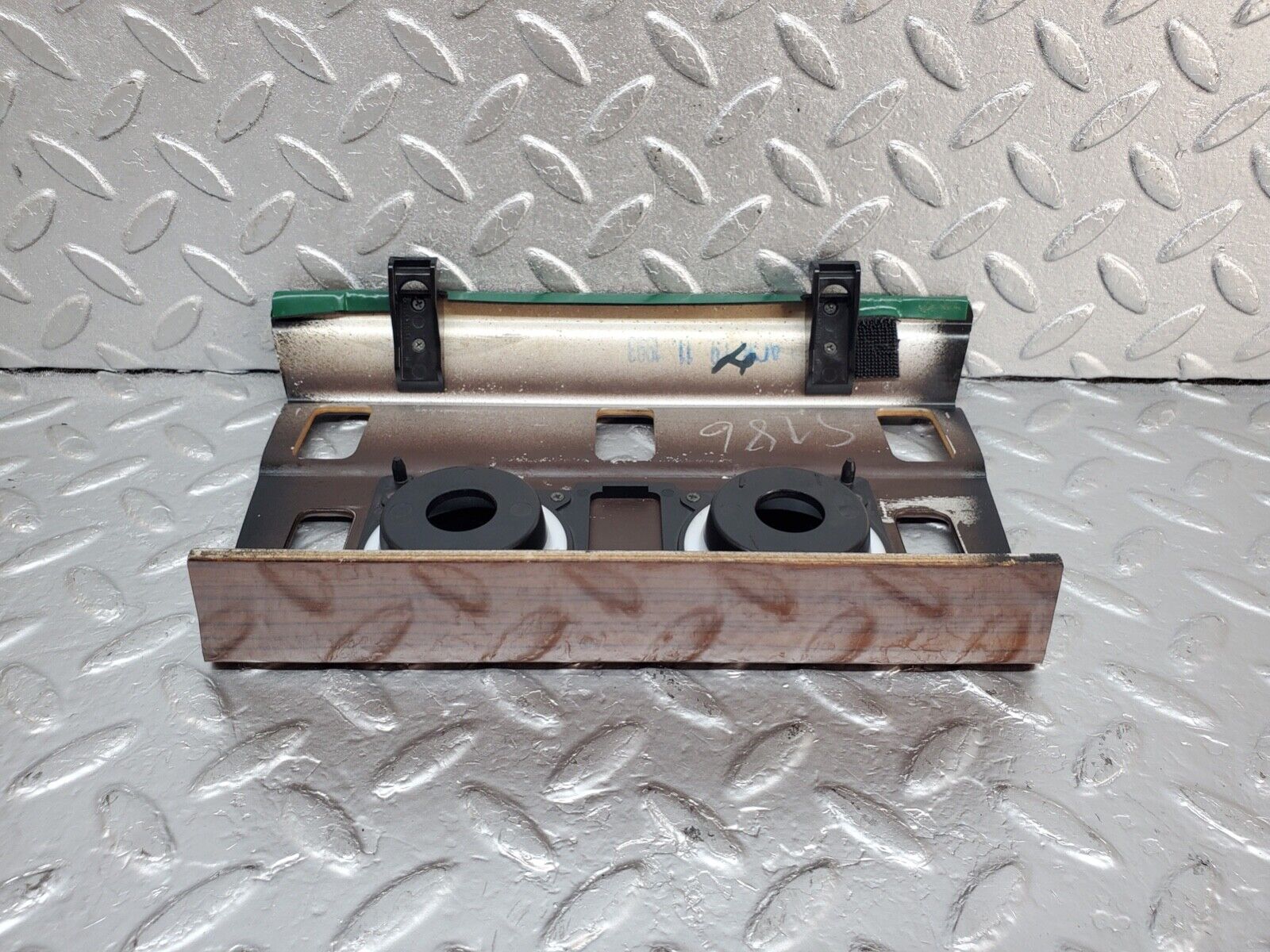 44600 Mercedes-Benz W124 220E Heater Control Panel Wood Trim 1246830275