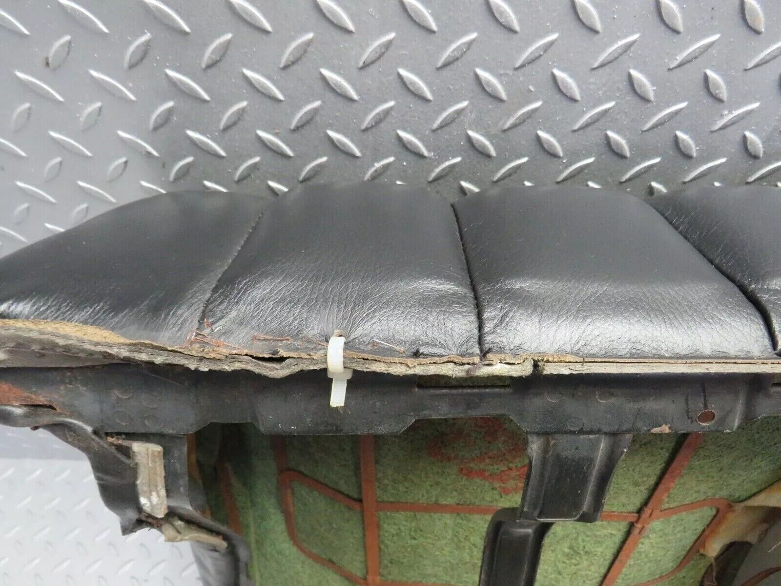 42908 Mercedes-Benz C107 450SLC Coupe Rear Seat Black Leather