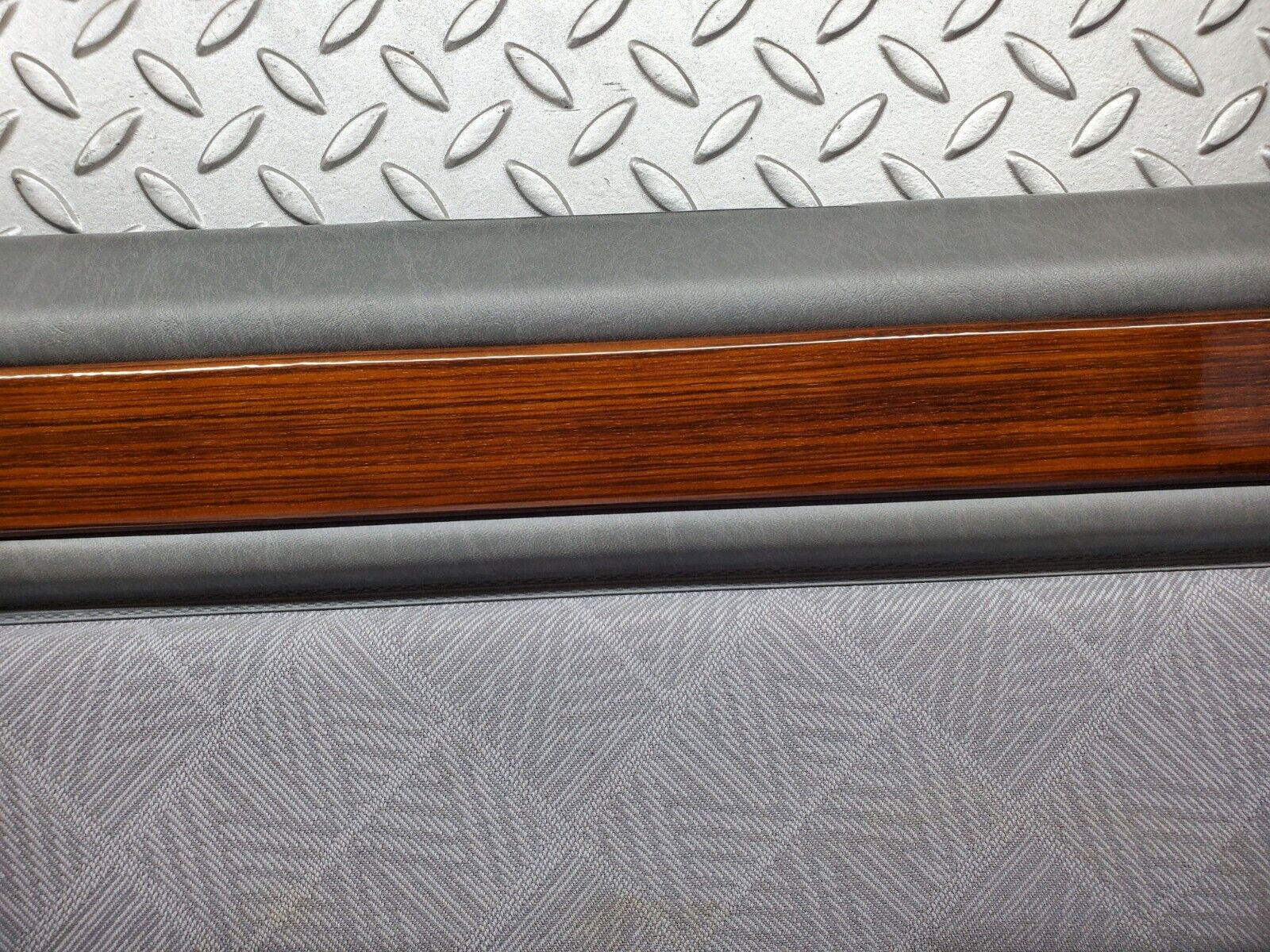 44688 Mercedes-Benz W124 220E Rear Right Door Card Grey 1247371070