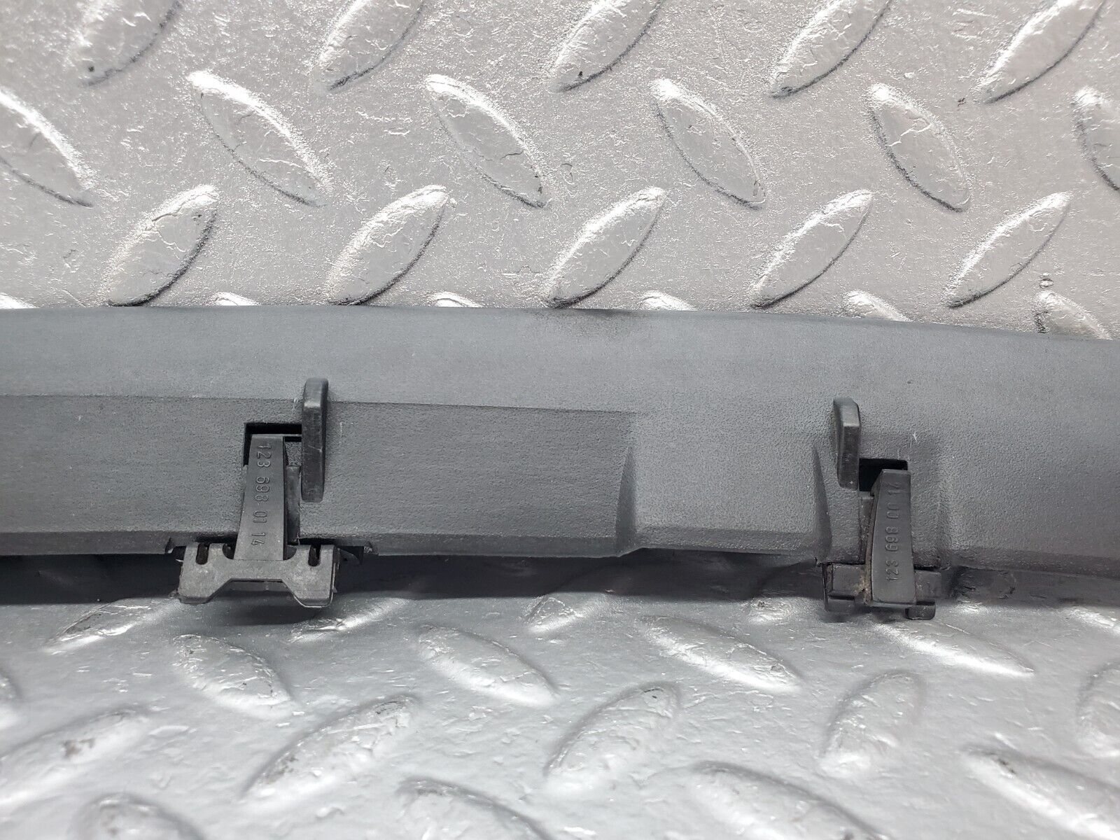 44321 Mercedes-Benz W123 280E Rear Left C Pillar Plastic Trim 1236980114