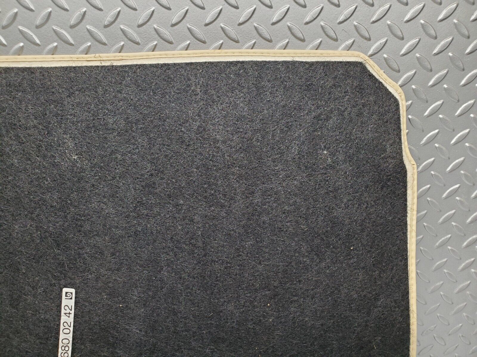 46865 Mercedes-Benz R129 320SL Coupe Trunk Boot Floor Carpet Beige 1296800242