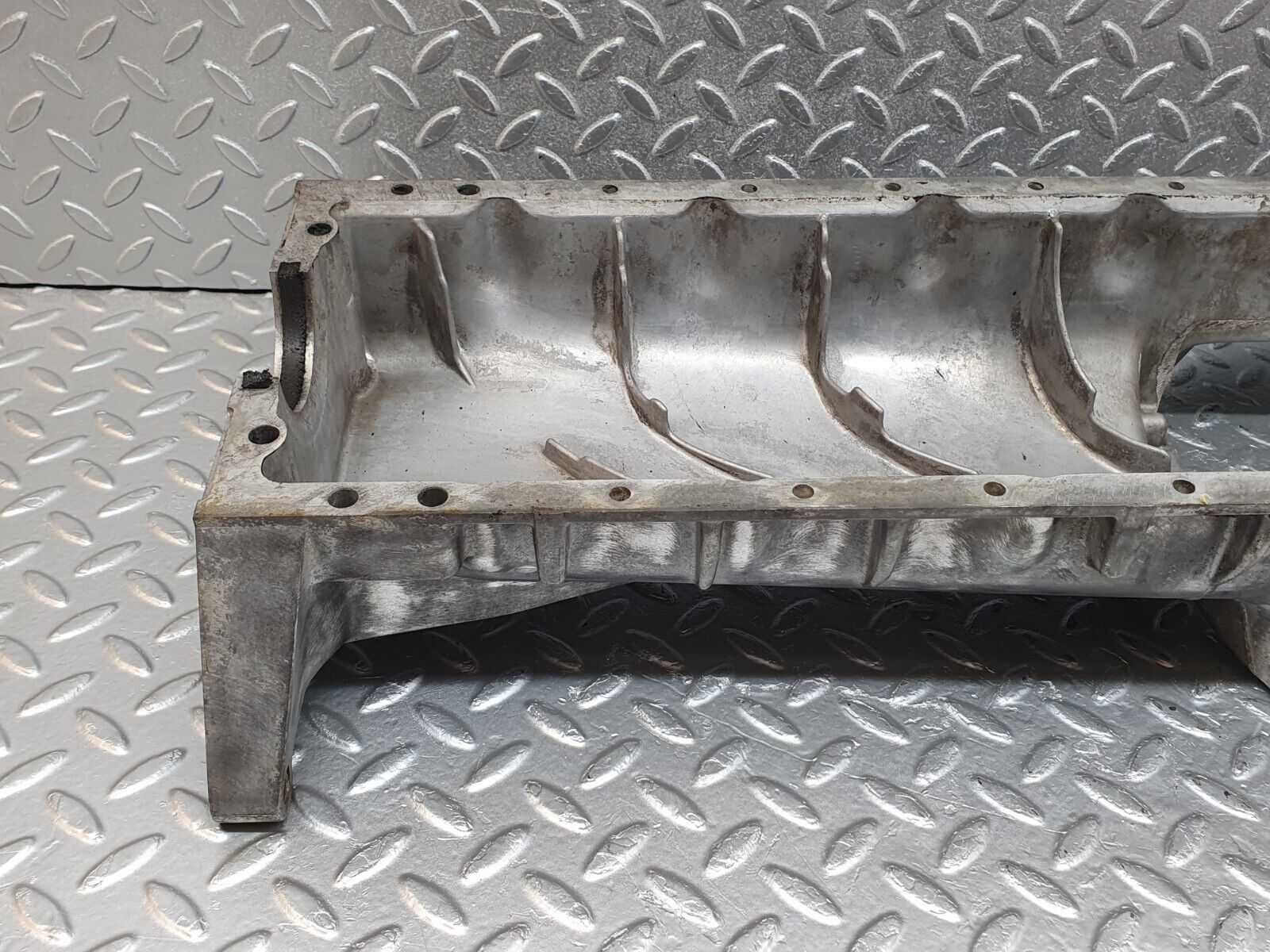 43454 Mercedes-Benz W108 280SE Oil Pan Oil Sump & Dipstick 1080140602