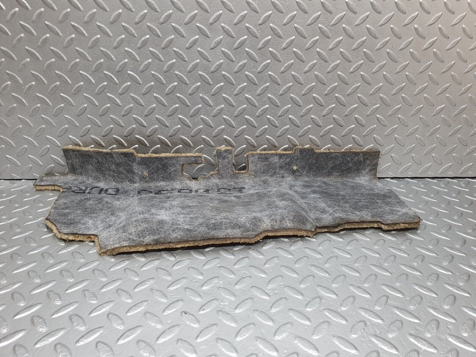 42185 Mercedes-Benz R129 320SL Coupe Rear Floor Cross Member Mat Carpet Beige