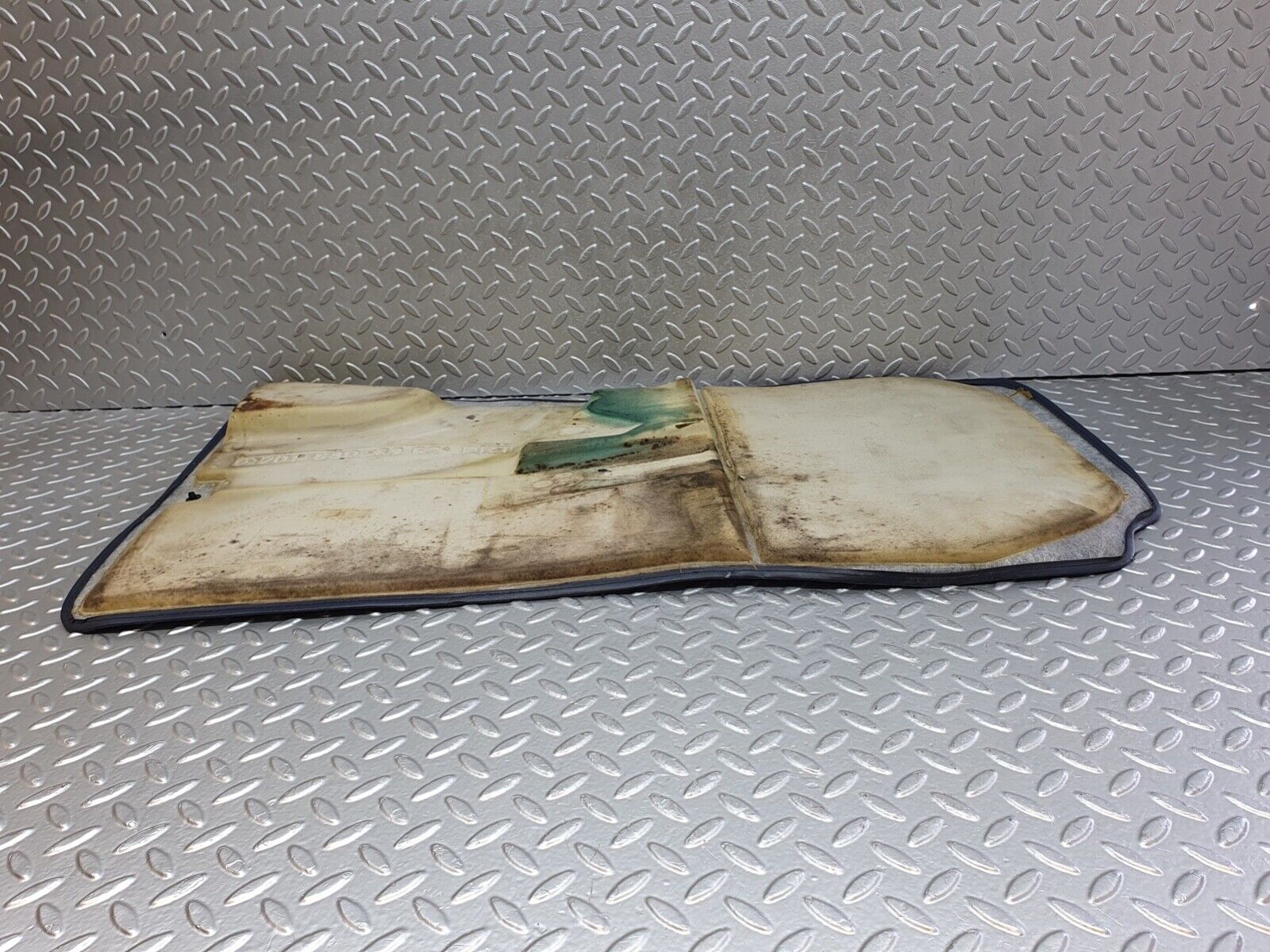 43022 Mercedes-Benz W201 190 Front Left Floor Carpet Blue 2016806962