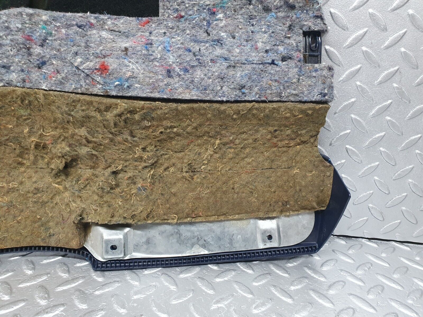 42645 Mercedes-Benz W201 190 2.0L Under Dash Panel Right Side Blue