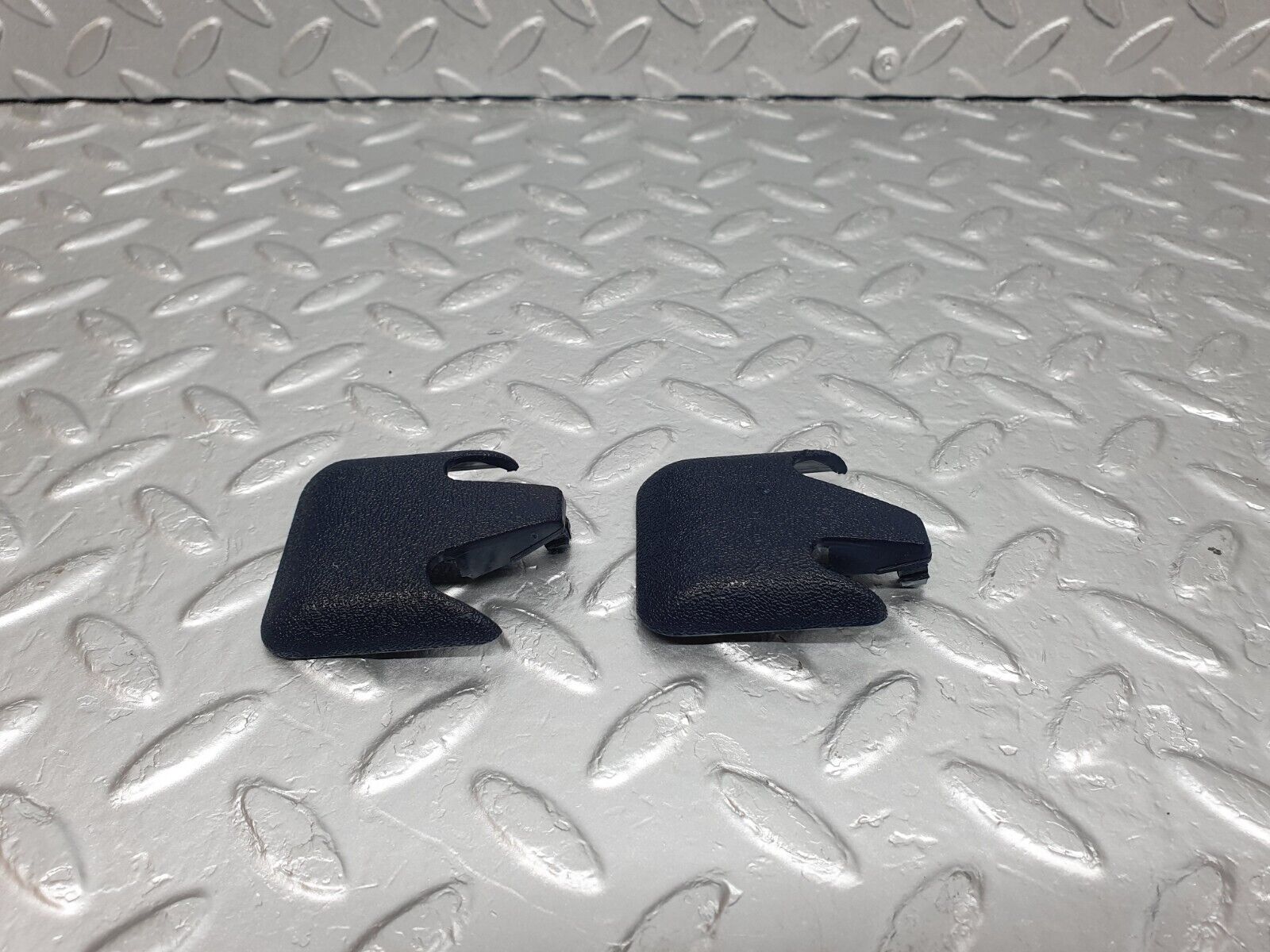 42905 Mercedes-Benz W201 190 2.0L Front Seat Rail Trim Cover Blue 1246842118 1246842218