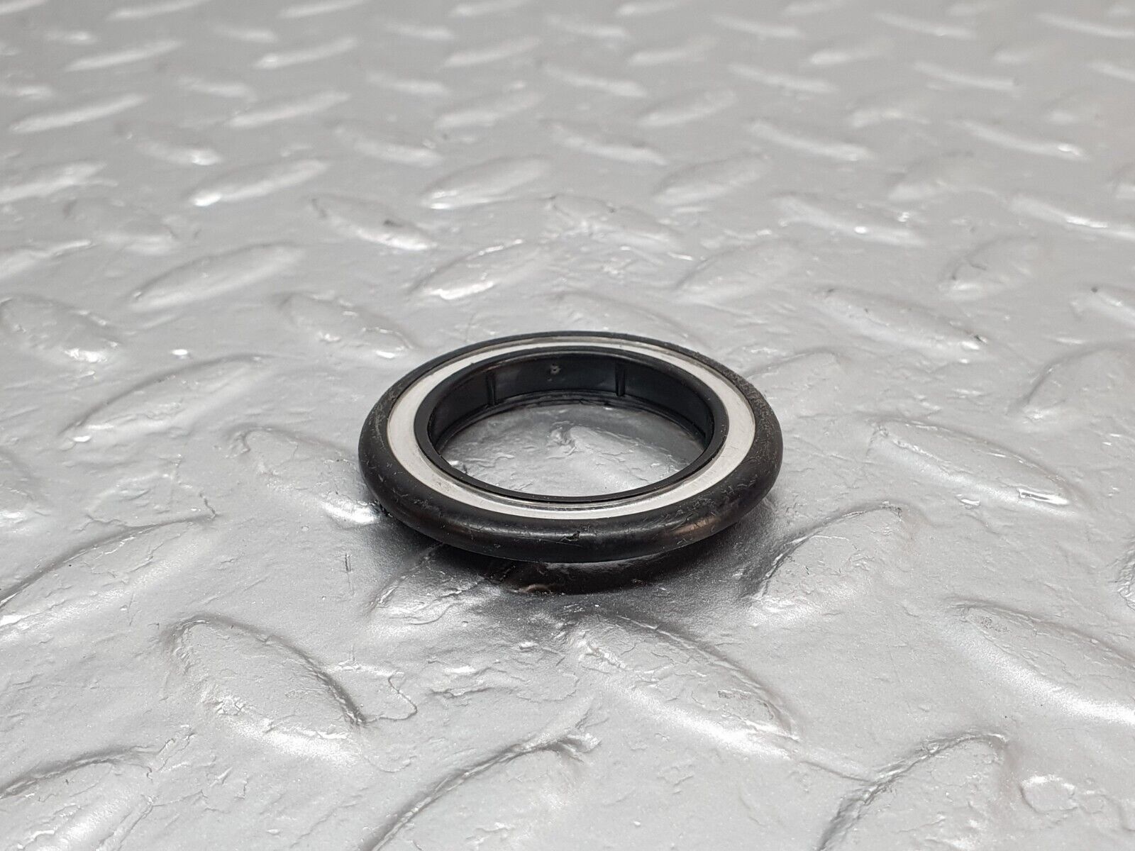 42962 Mercedes-Benz W201 190 2.0L Ignition Switch Chrome Ring Trim 2016800065