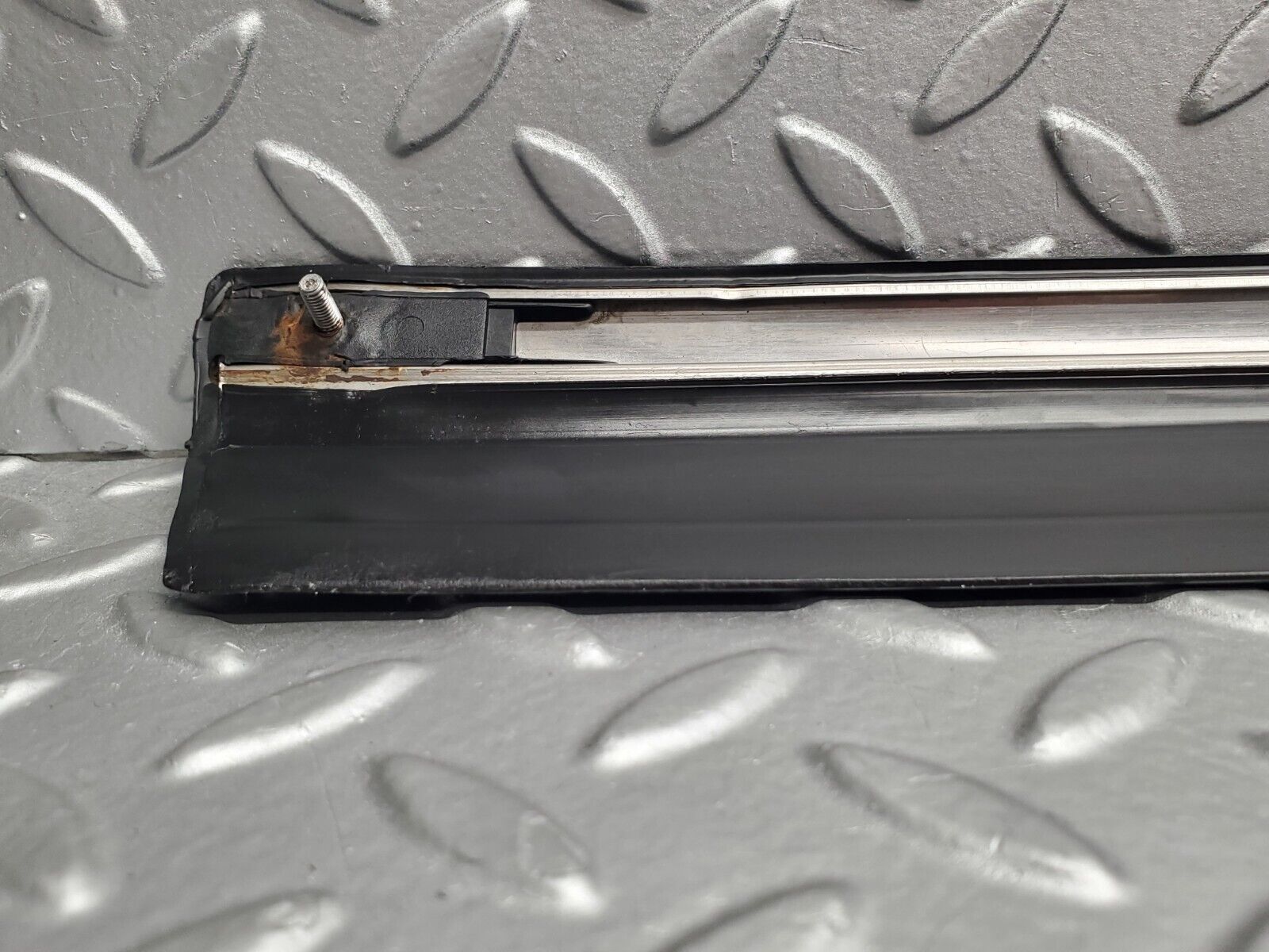 46332 Mercedes-Benz C123 280CE Coupe Left Door Lower Moulding Trim 1236903380