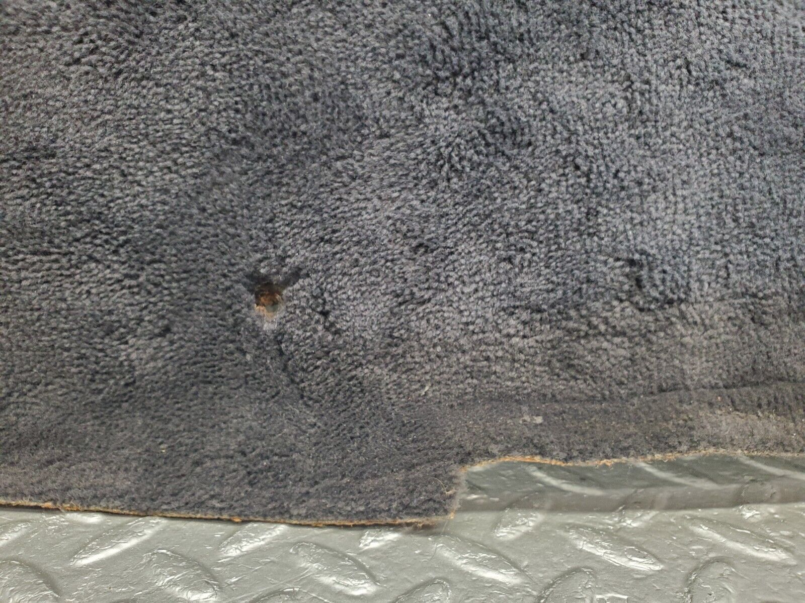 46415 Mercedes-Benz C123 280CE Coupe Centre Console Carpet Left Side Black