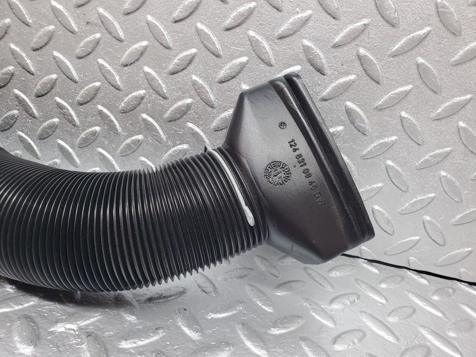 44834 Mercedes-Benz W124 220E Air Duct Pipe Hose Left Side 1248310846