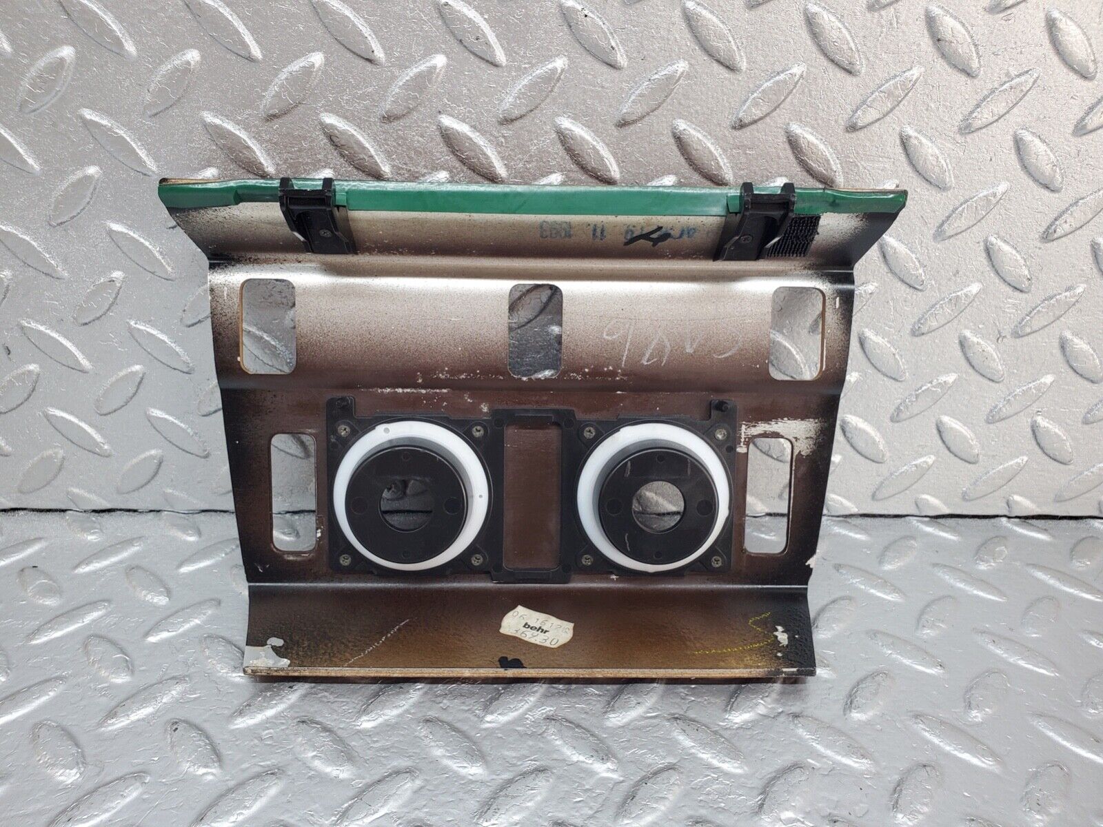 44600 Mercedes-Benz W124 220E Heater Control Panel Wood Trim 1246830275