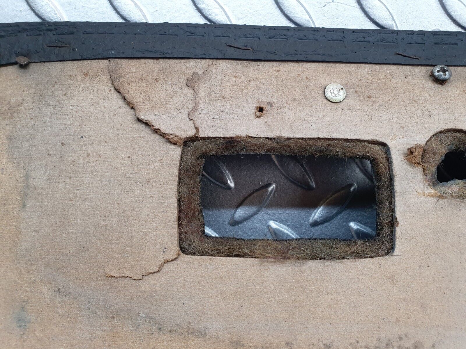 43322 Mercedes-Benz W108 280SE Rear Left Door Card Black