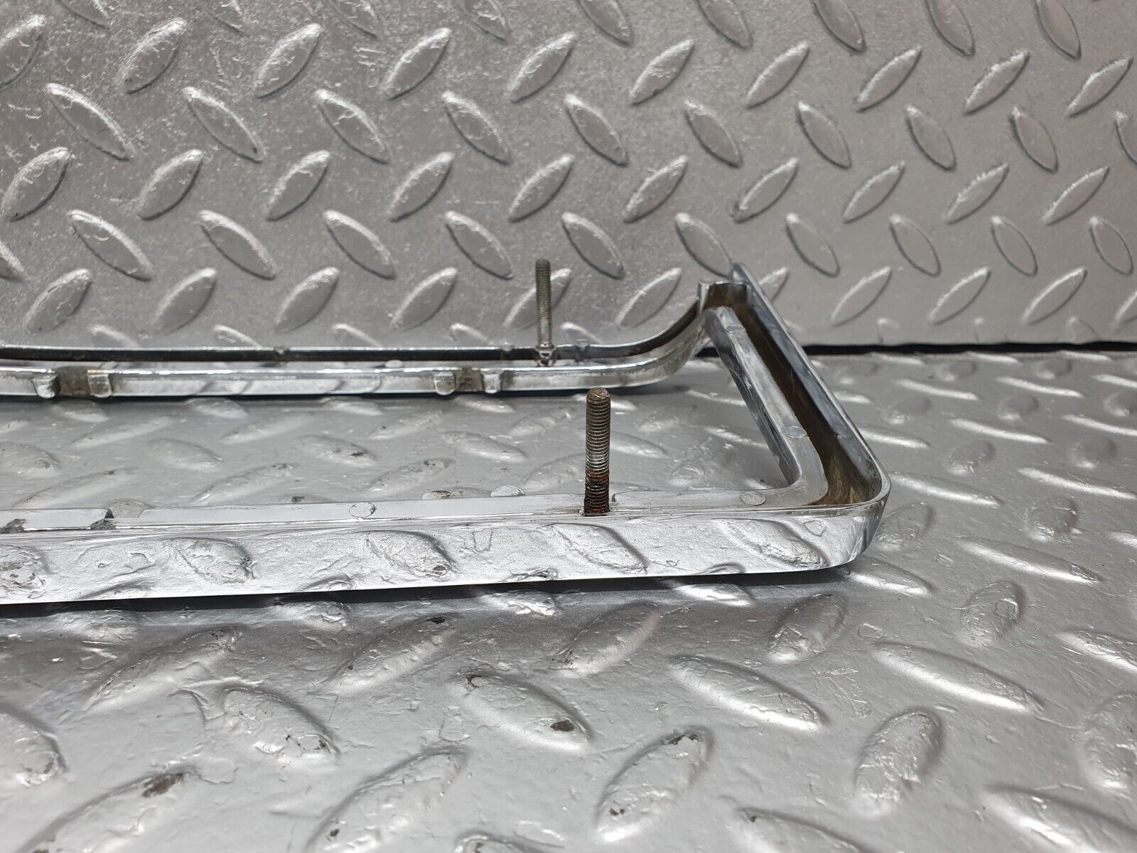 42934 Mercedes-Benz W115 Tail Light Chrome Frame Right Side