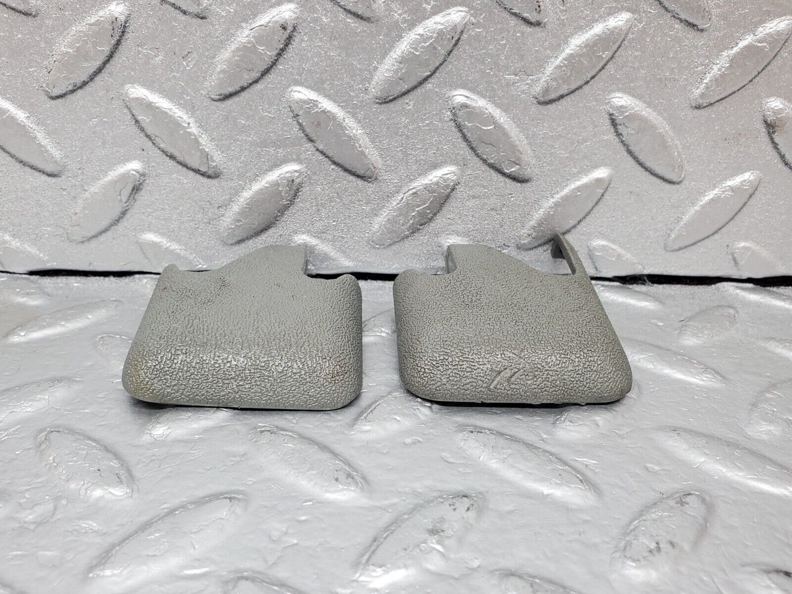 44831 Mercedes-Benz W124 220E Front Seat Rail Trim Cover Grey 1246842118 1246842218