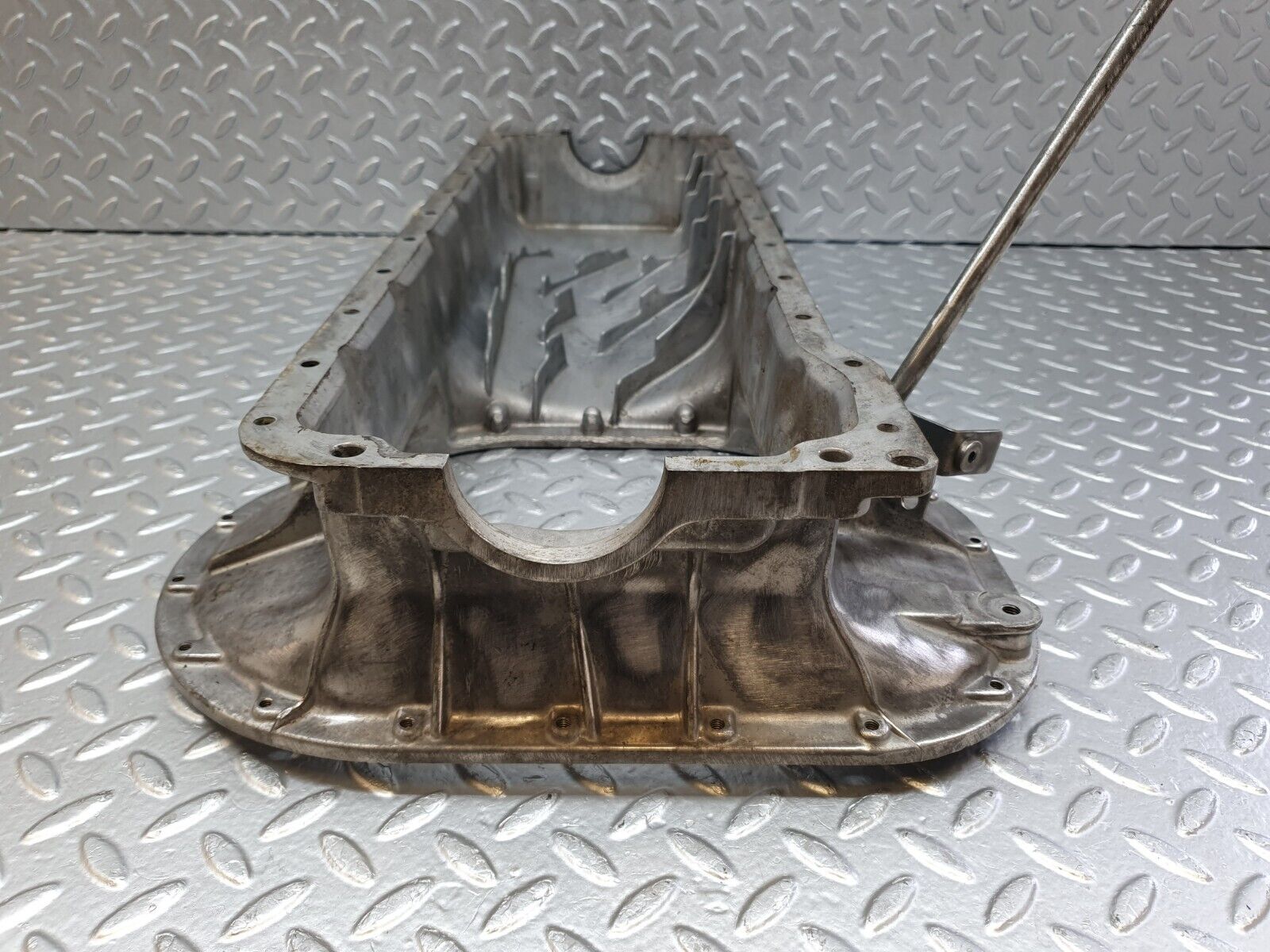 43454 Mercedes-Benz W108 280SE Oil Pan Oil Sump & Dipstick 1080140602