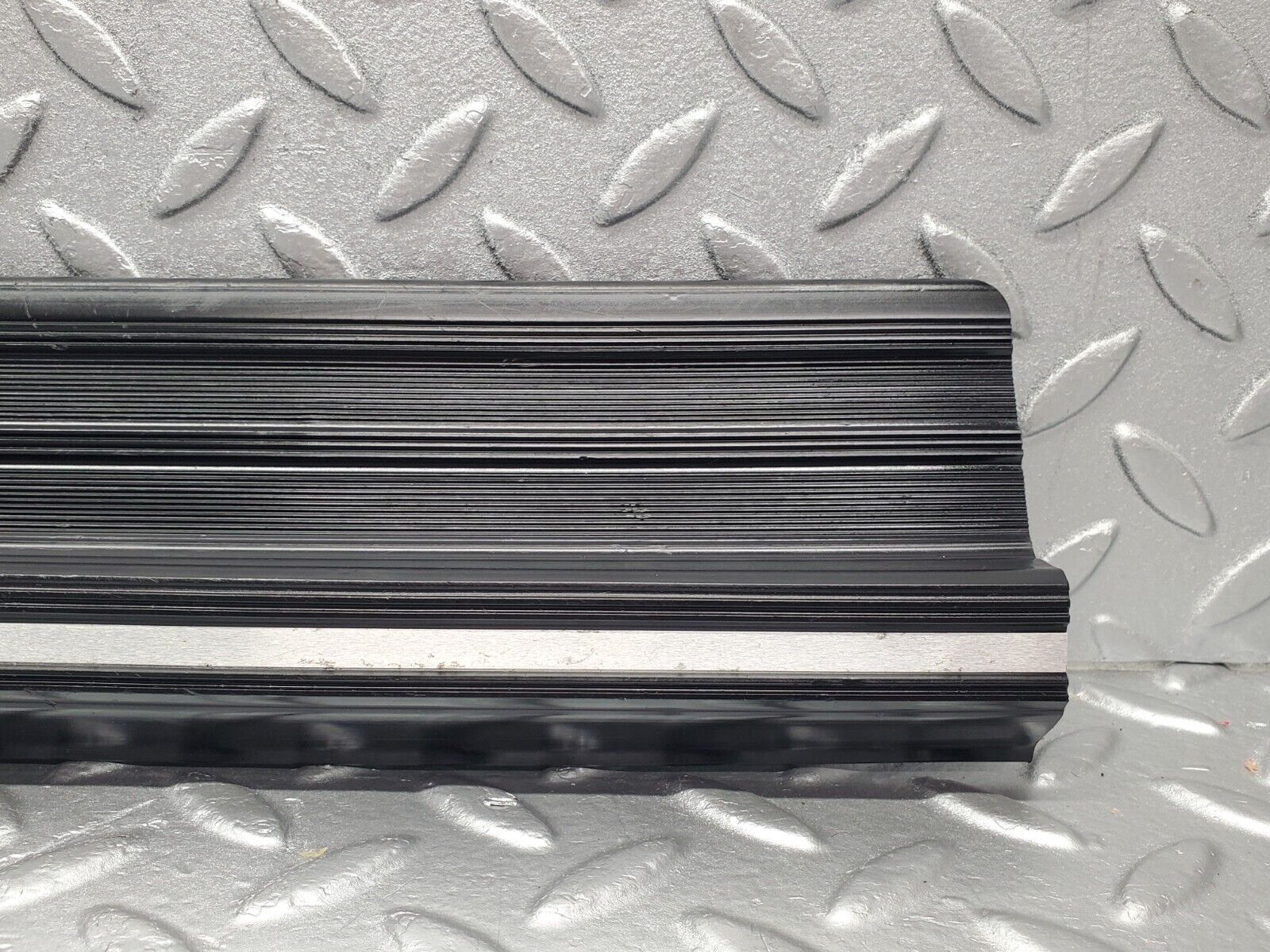 46330 Mercedes-Benz C123 280CE Coupe Door Sill Trim Black Left Side