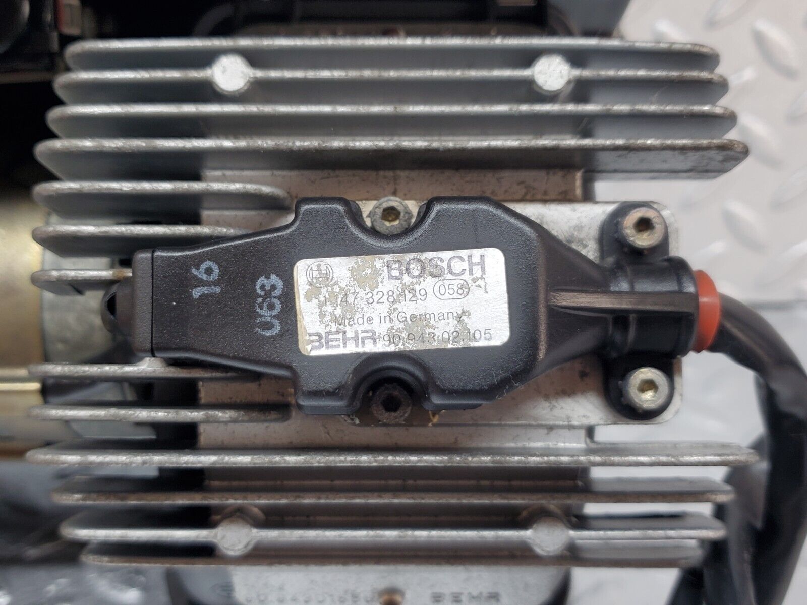 45177 Mercedes-Benz R129 300SL Coupe Heater Blower Motor & Housing Bosch 0130111023 1147328129