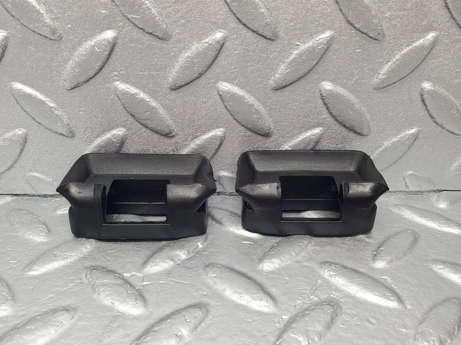 46936 Mercedes-Benz R129 320SL Coupe Door Check Strap Rubber Seal 2X 2017270430