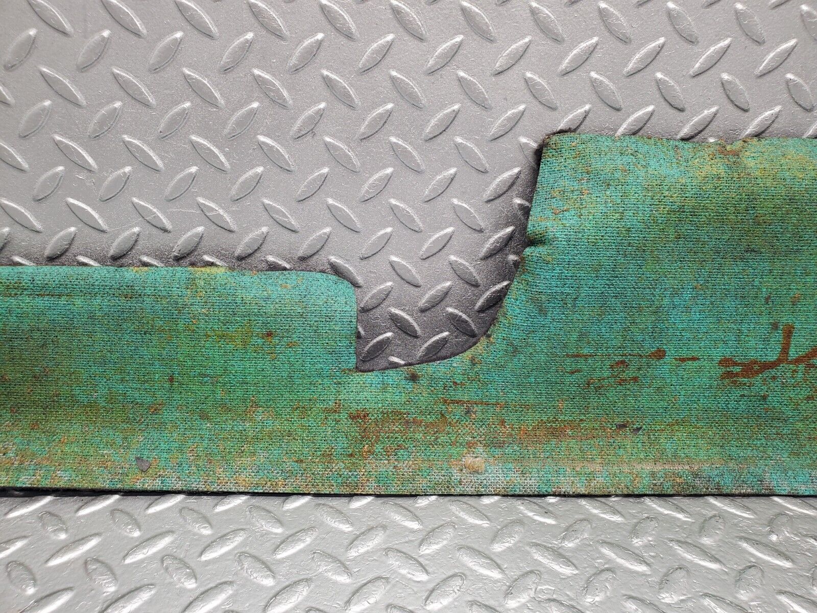 46417 Mercedes-Benz C123 280CE Coupe Door Sill Floor Carpet Right Side Black