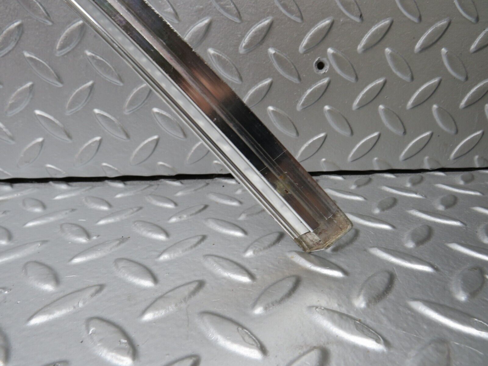 34264 Mercedes-Benz R107 Soft Top Cover Chrome Trim