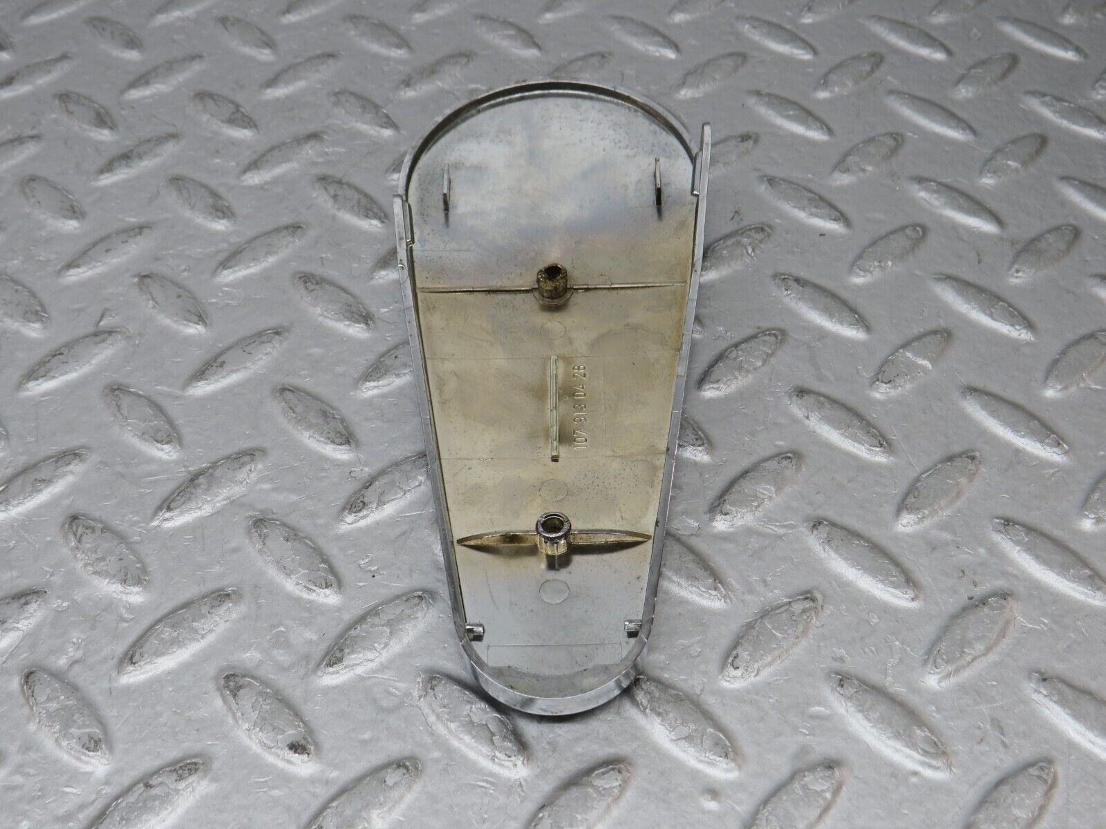 35654 Mercedes-Benz R107 280SL Seat Hinge Chrome Cover 1079130428