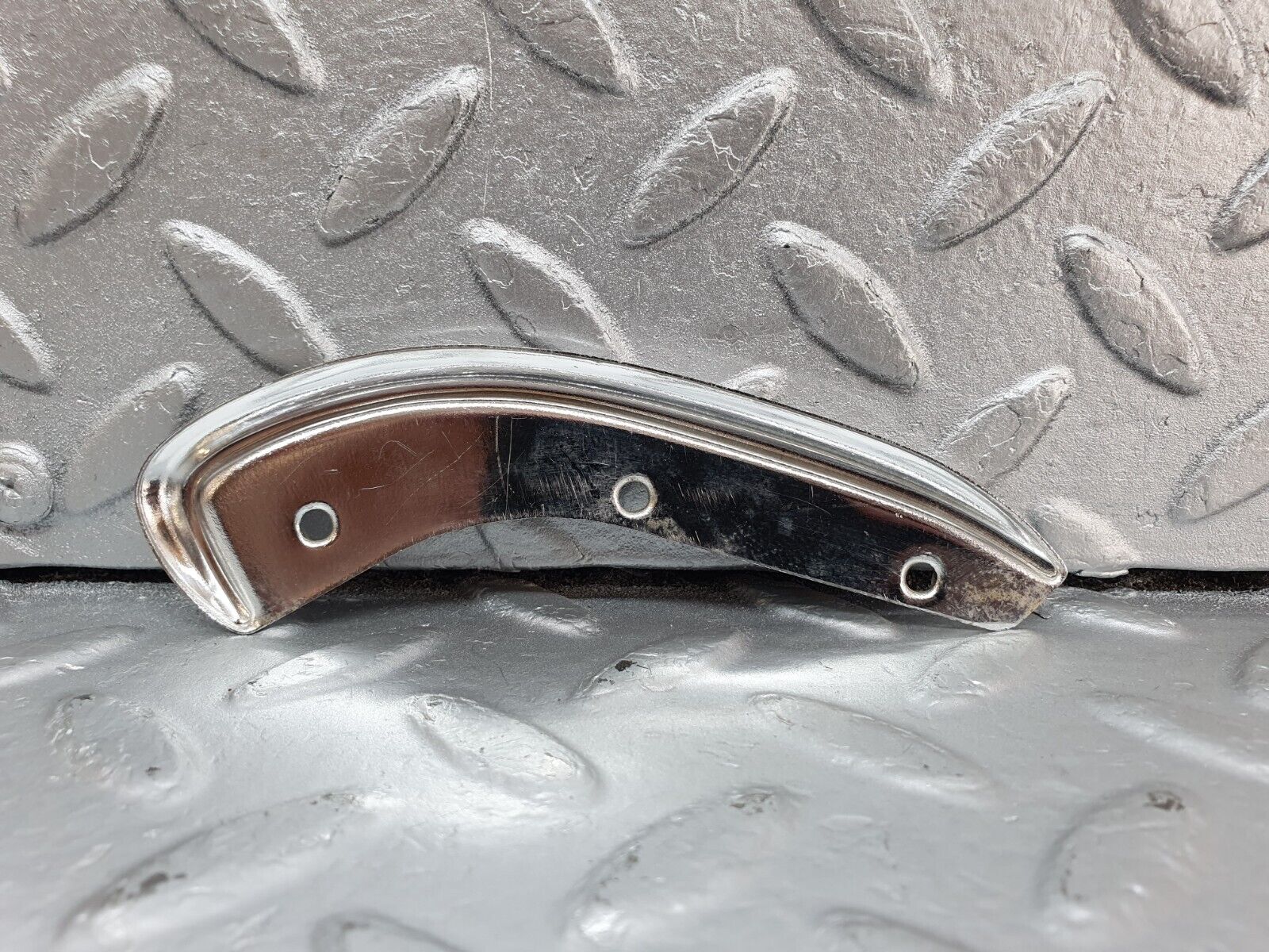 43152 Mercedes-Benz W108 280SE Interior Door Handle Chrome Trim Pair Left