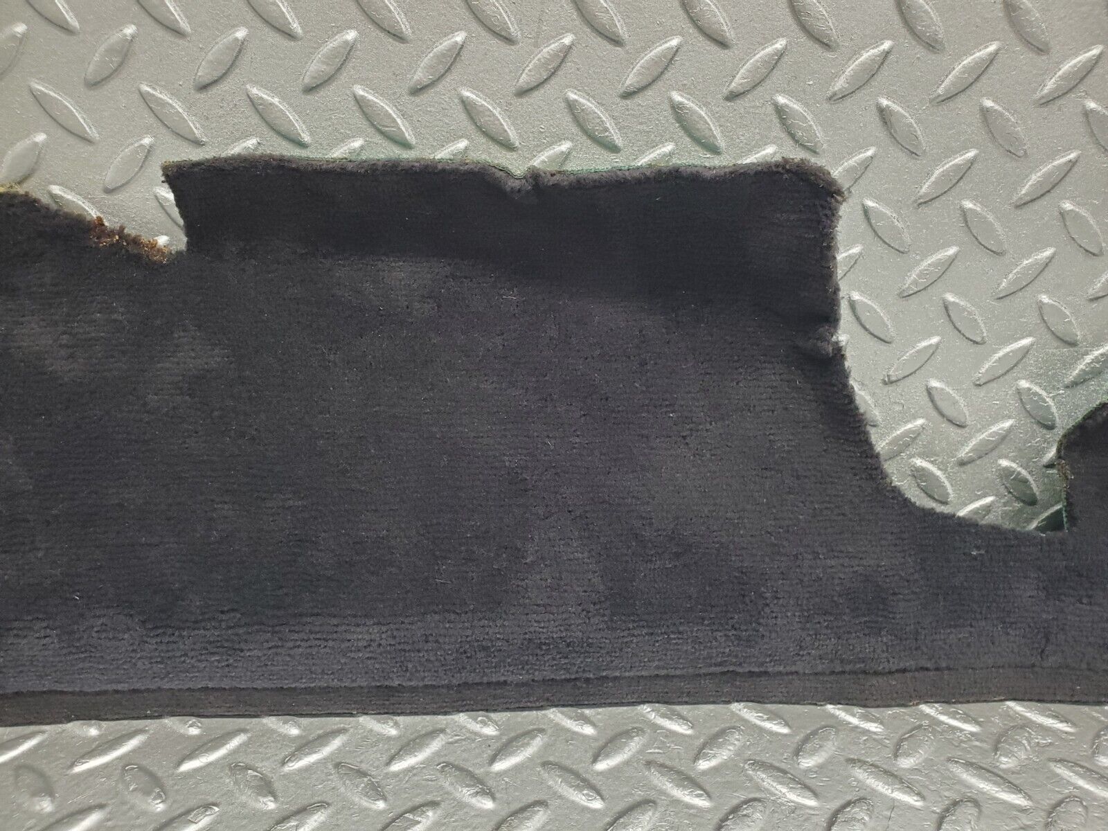 46417 Mercedes-Benz C123 280CE Coupe Door Sill Floor Carpet Right Side Black