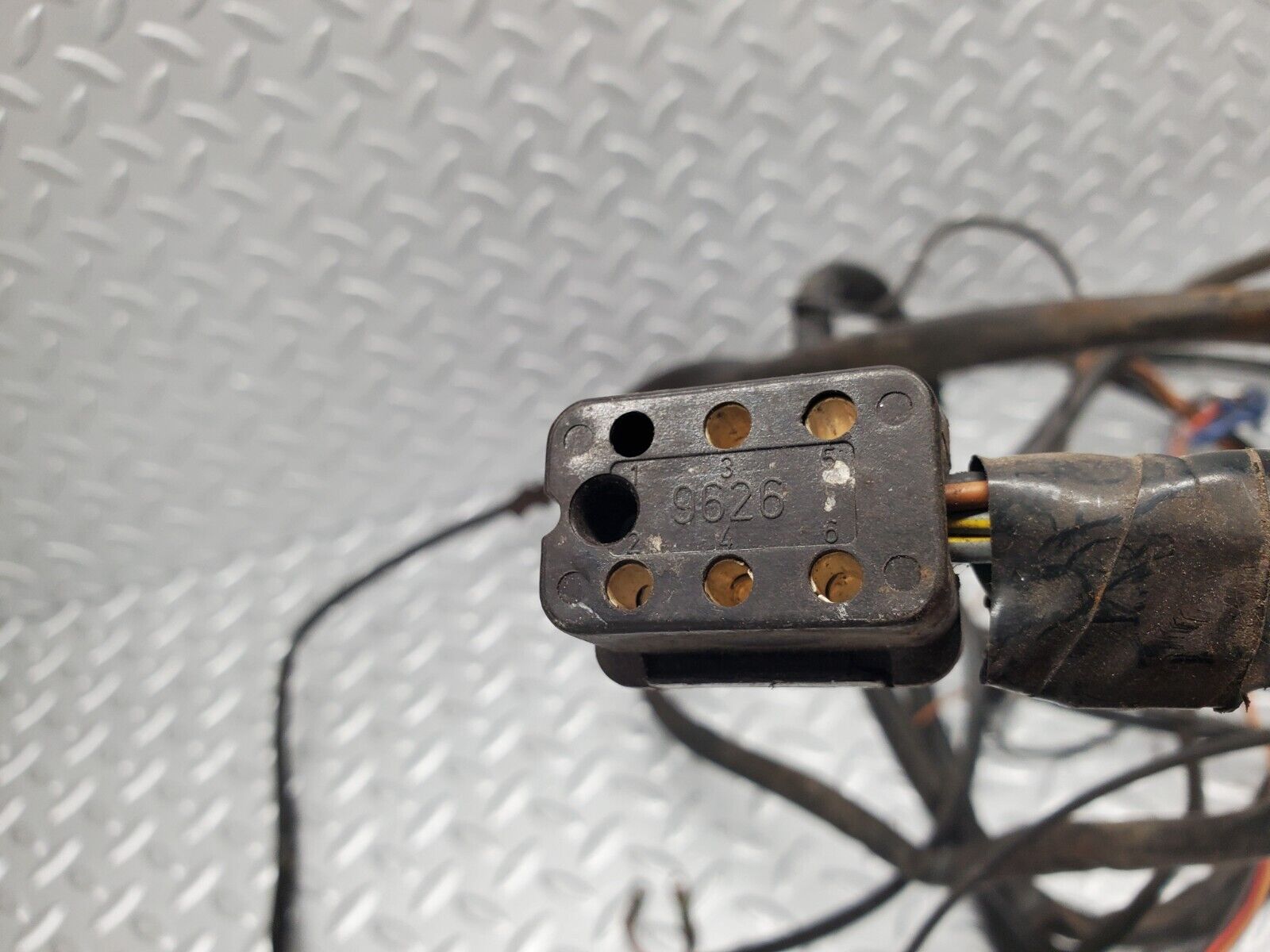 46733 Mercedes-Benz C123 280CE Coupe Engine Chassis Body Wiring Harness 0095457328