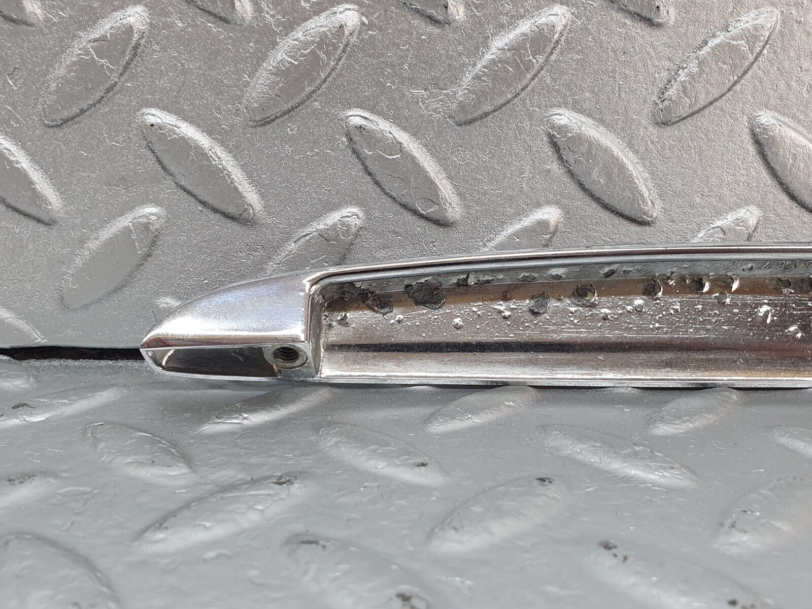 43156 Mercedes-Benz W108 280SE Trunk Lid Chrome Handle