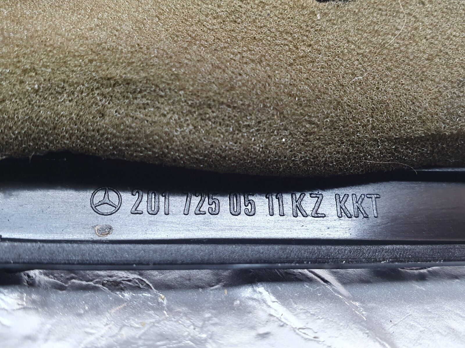 42848 Mercedes-Benz W201 190 2.0L Mirror Triangle Cover Left Side 2017250511