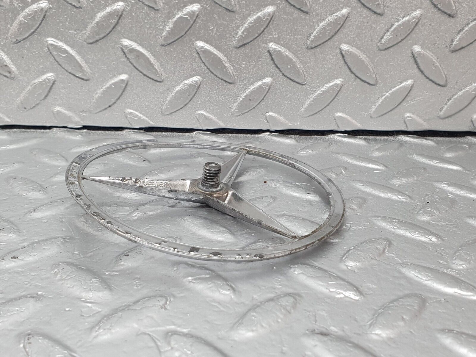 43381 Mercedes-Benz W108 280SE Trunk Lid Badge Emblem 1117585158