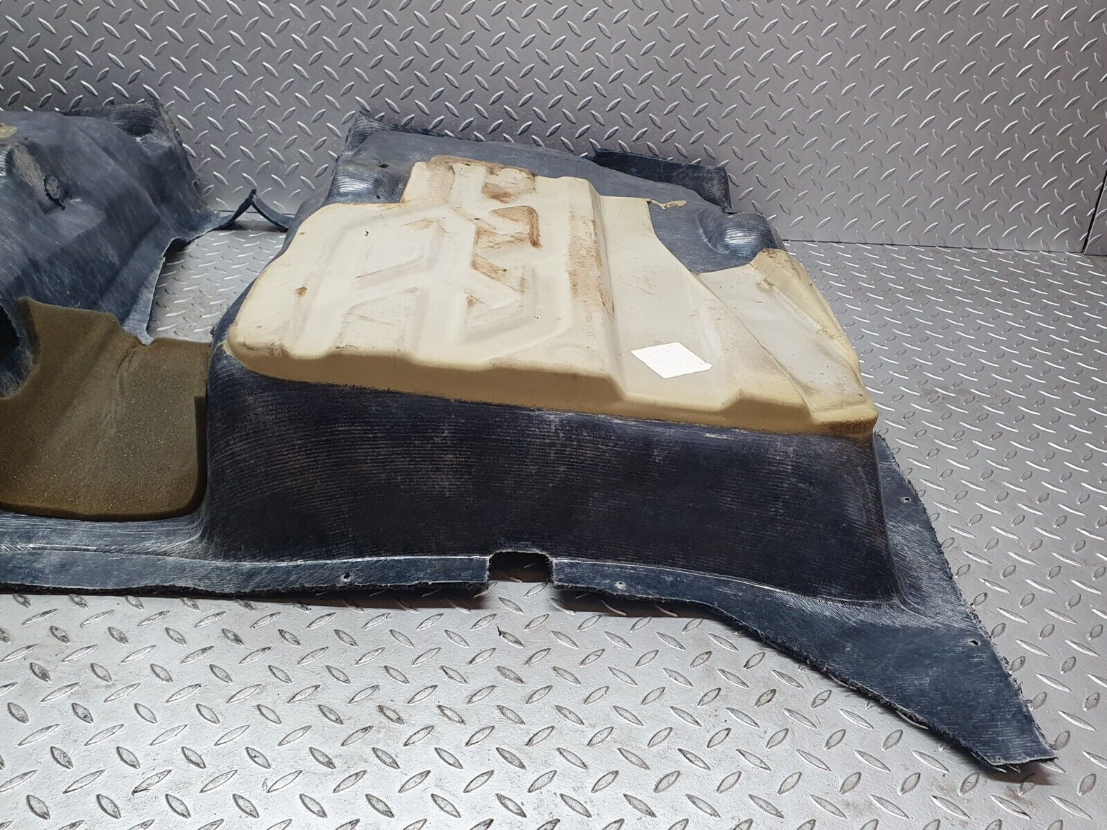 42978 Mercedes-Benz W201 190 Rear Floor Carpet Blue 2016806441