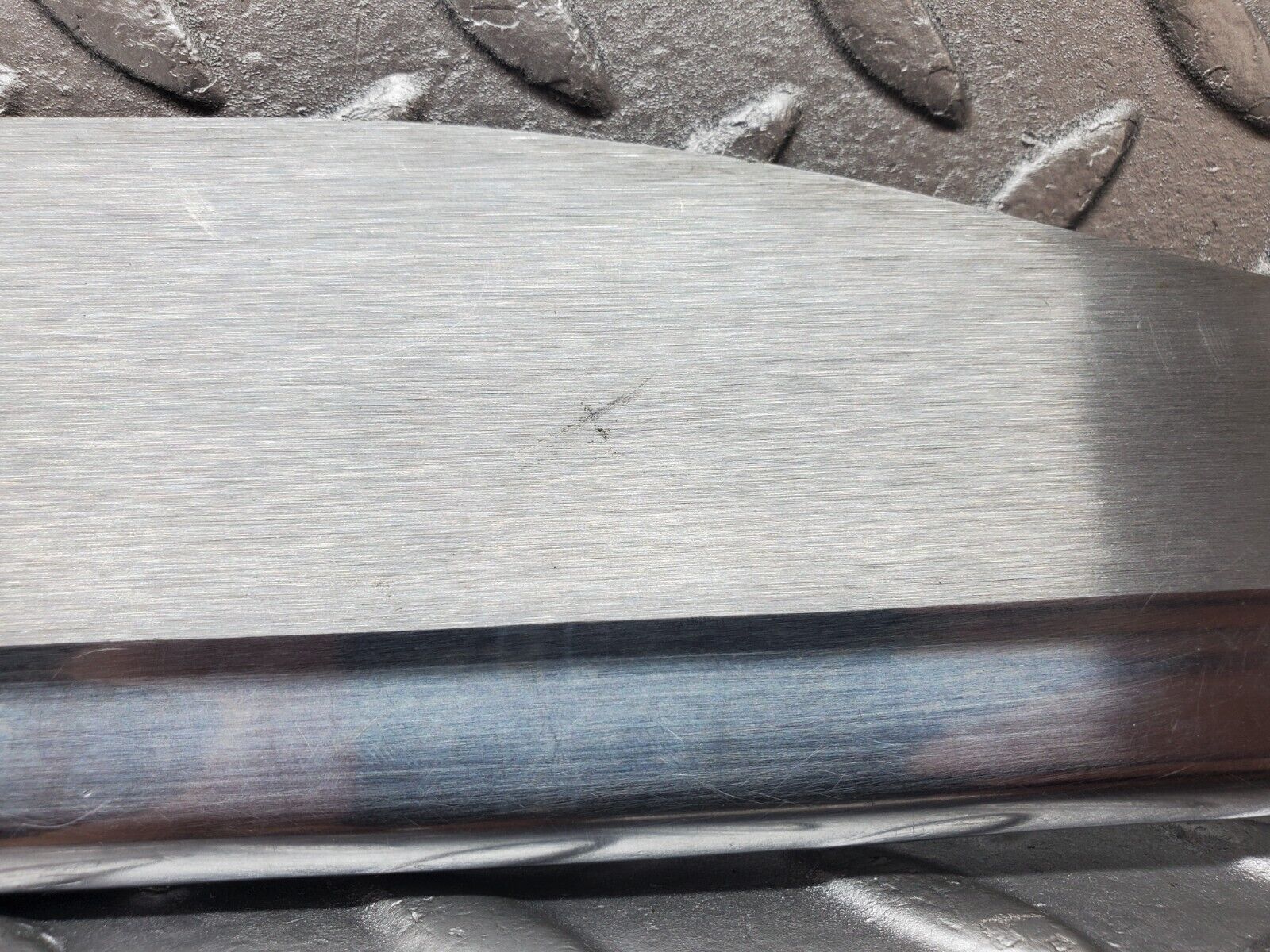 45319 Mercedes-Benz R129 300SL Coupe Left Door Sill Chrome Trim