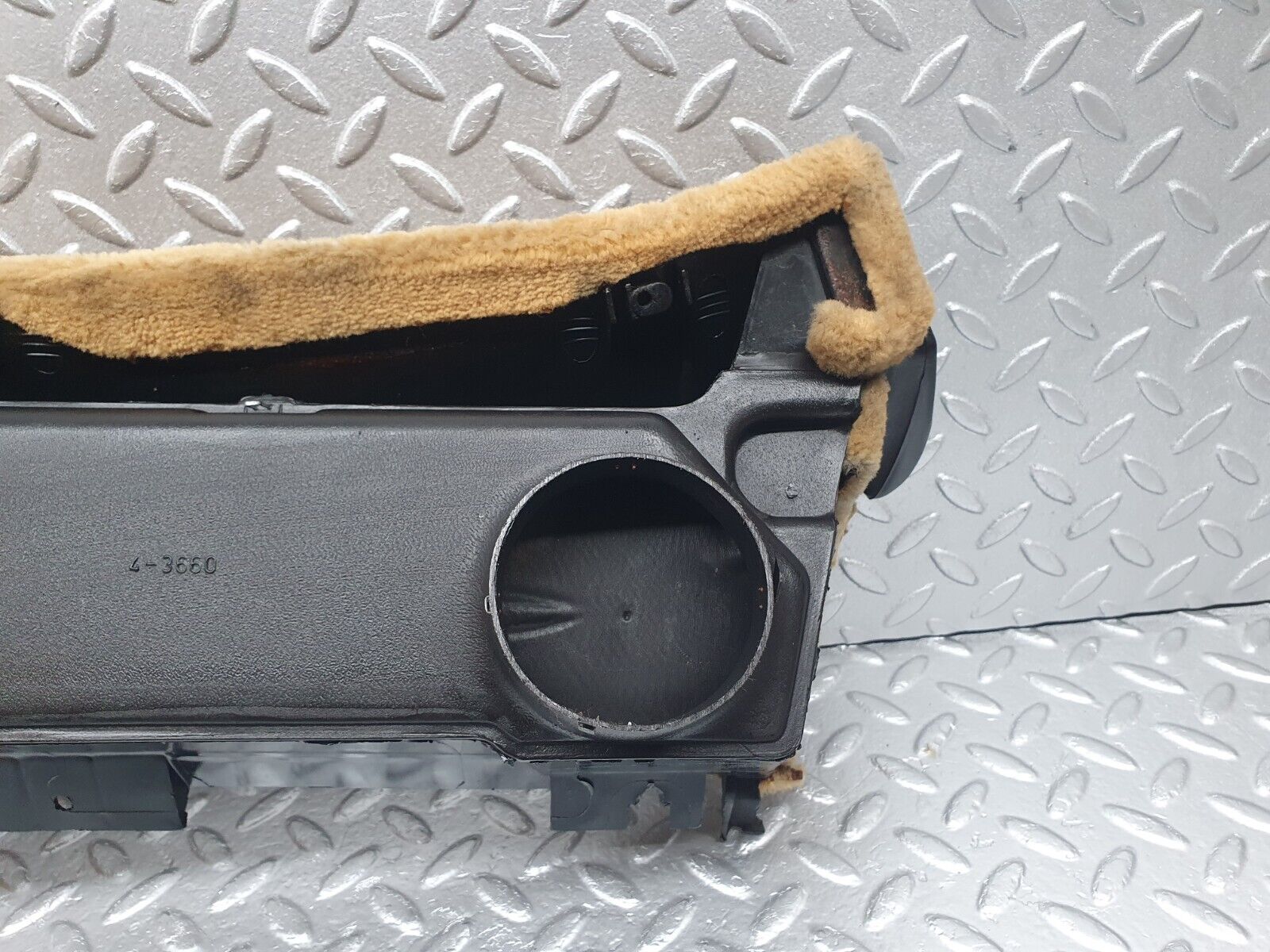 43614 Mercedes-Benz C126 380SEC Coupe Under Dash Panel Left Side Beige 1268800944 1268301144