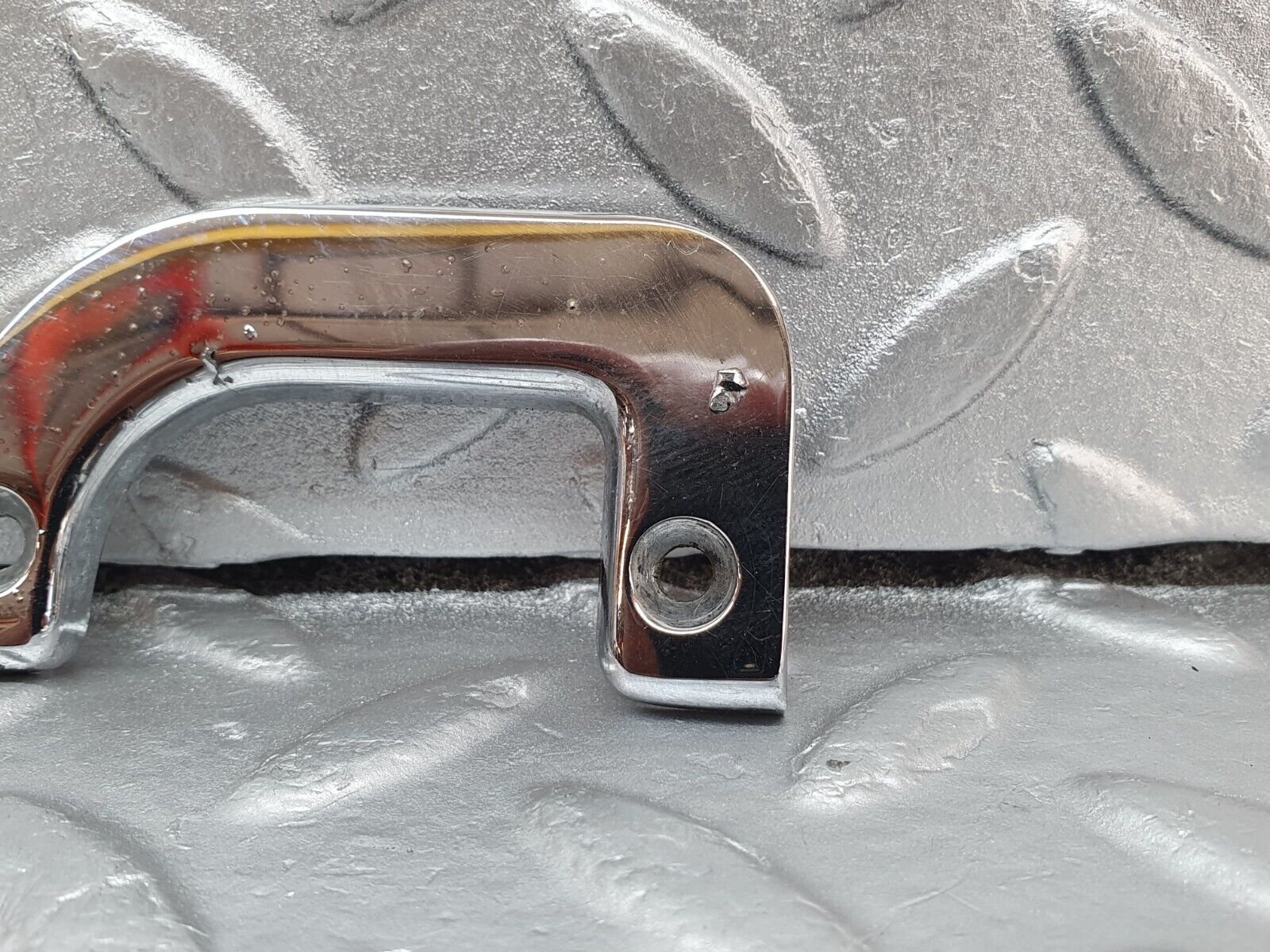 43155 Mercedes-Benz W108 W111 280SE Interior Chrome Door Latch Trim Left