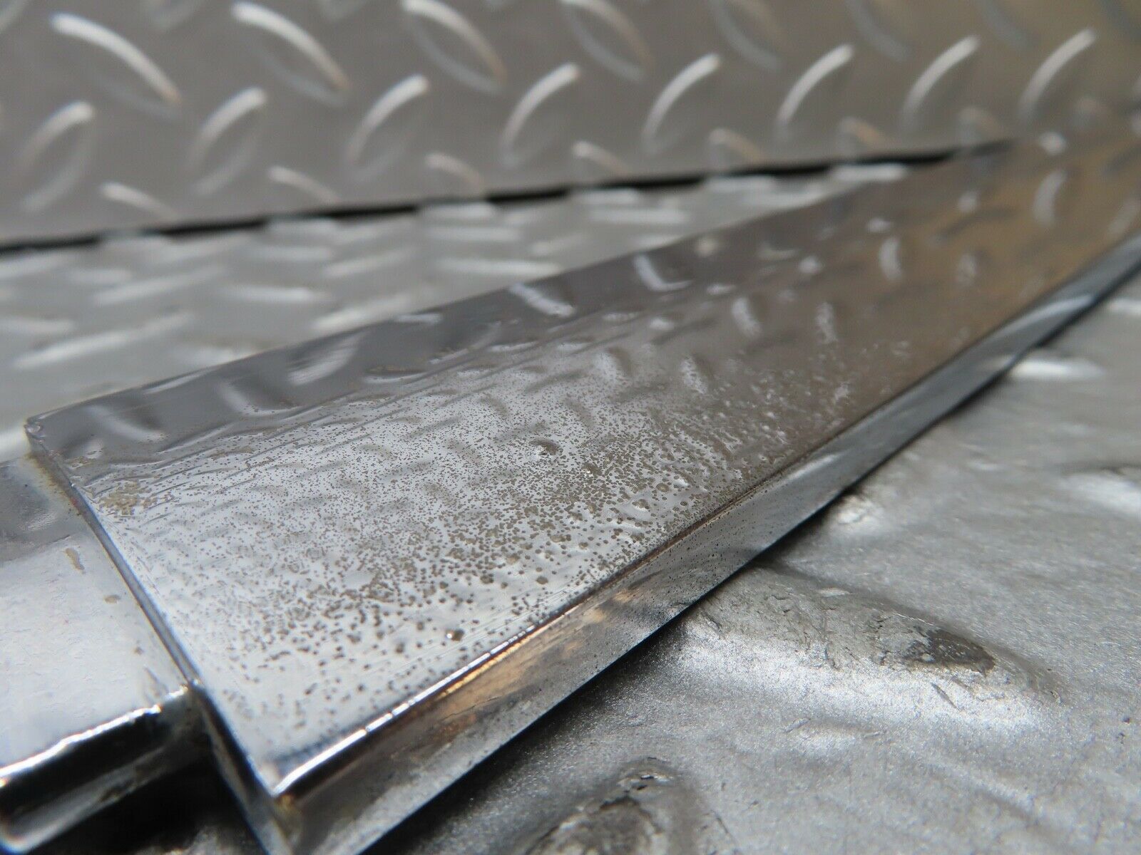 20568 Mercedes-Benz R107 450SL Trunk Chrome Handle Right Side 1076901480