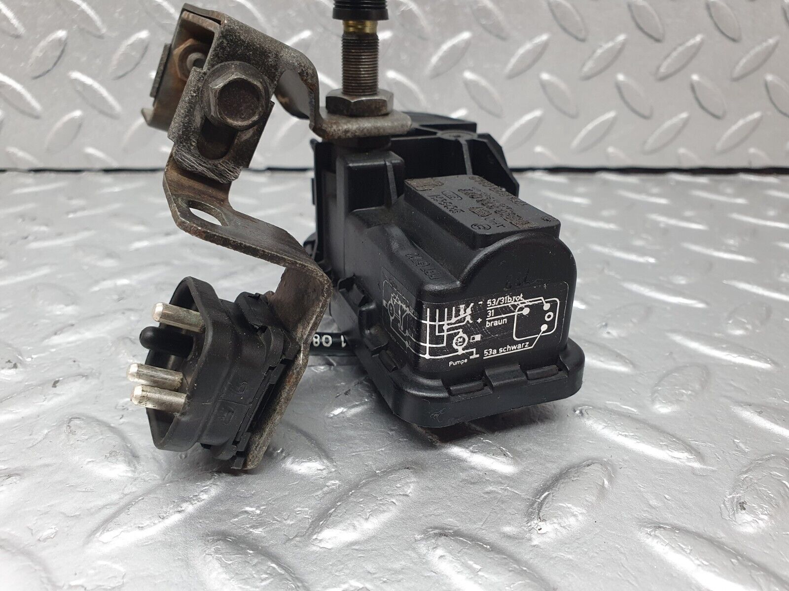 42497 Mercedes-Benz R129 320SL Coupe Headlight Wiper Motor Left Bosch 1298200142 0390206877