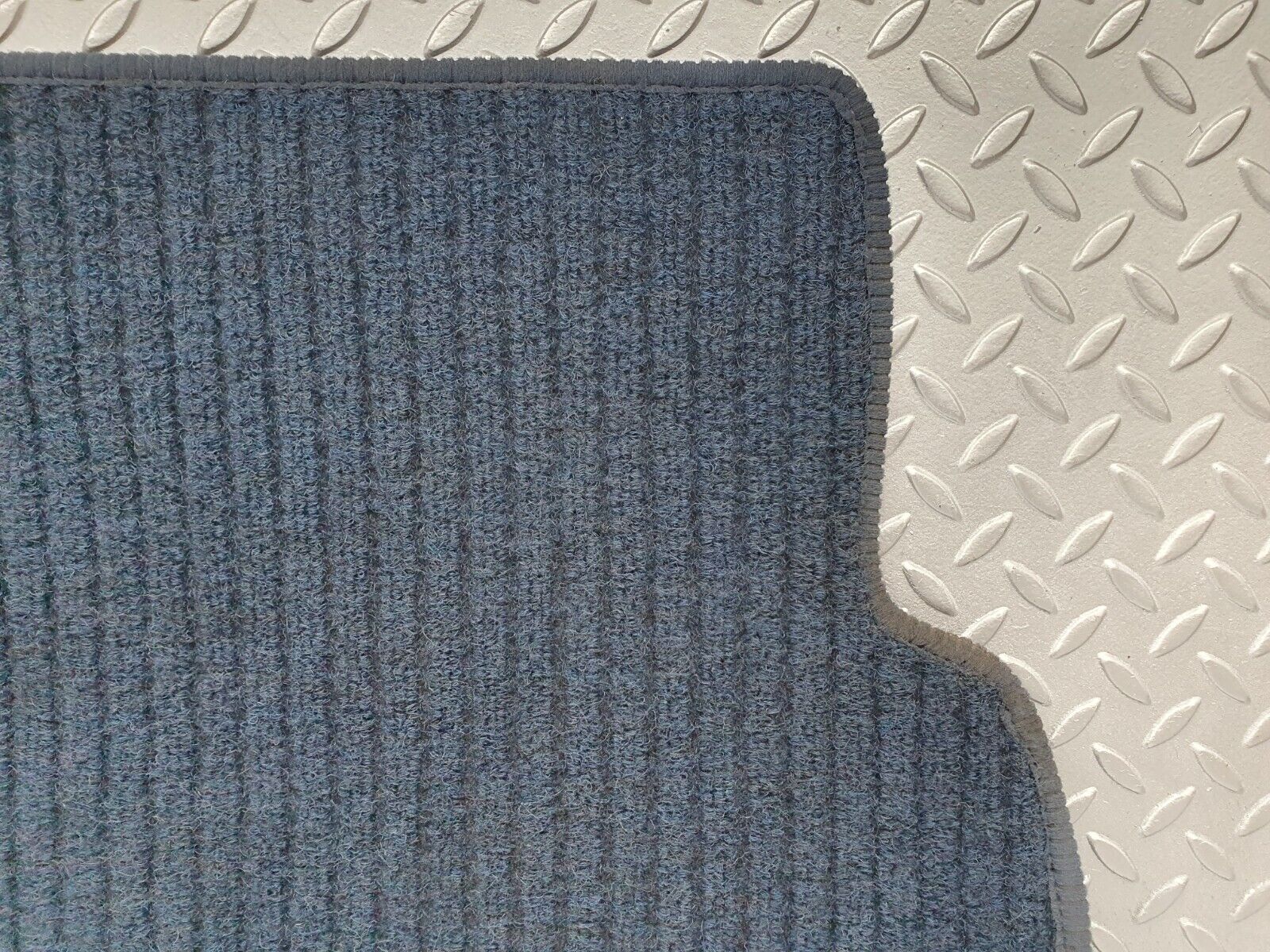 42671 Mercedes-Benz W201 190 2.0L Rear Left Floor Mat Blue