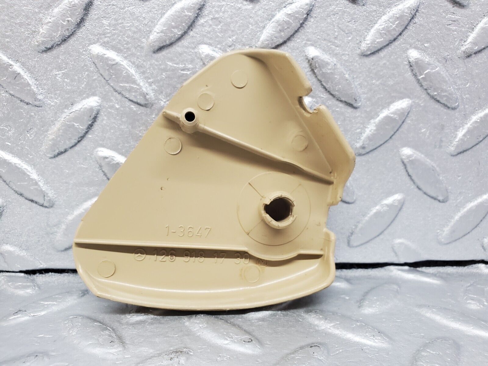 45971 Mercedes-Benz W126 420SE Front Seat Cover Trim Beige 1269181730