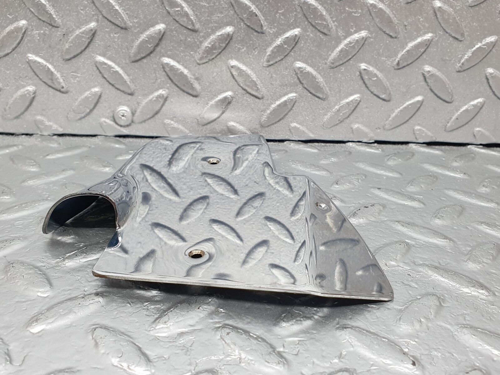 43966 Mercedes-Benz C123 230CE Coupe B Pillar Chrome Cover Plate Left Side
