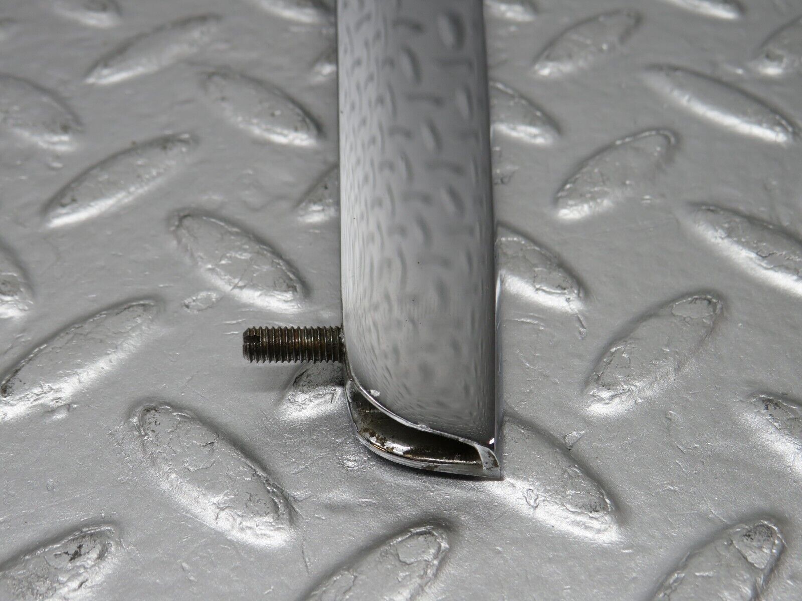 39156 Mercedes-Benz R107 500SL Trunk Chrome Handle Left Side