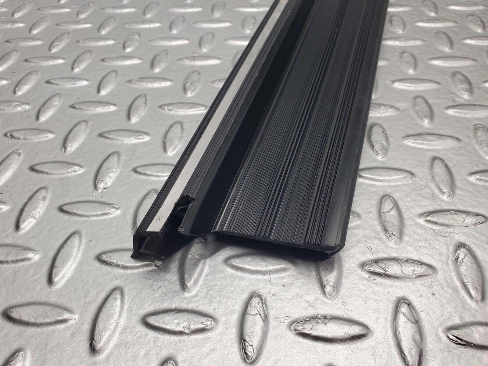 46329 Mercedes-Benz C123 280CE Coupe Door Sill Trim Black Right Side