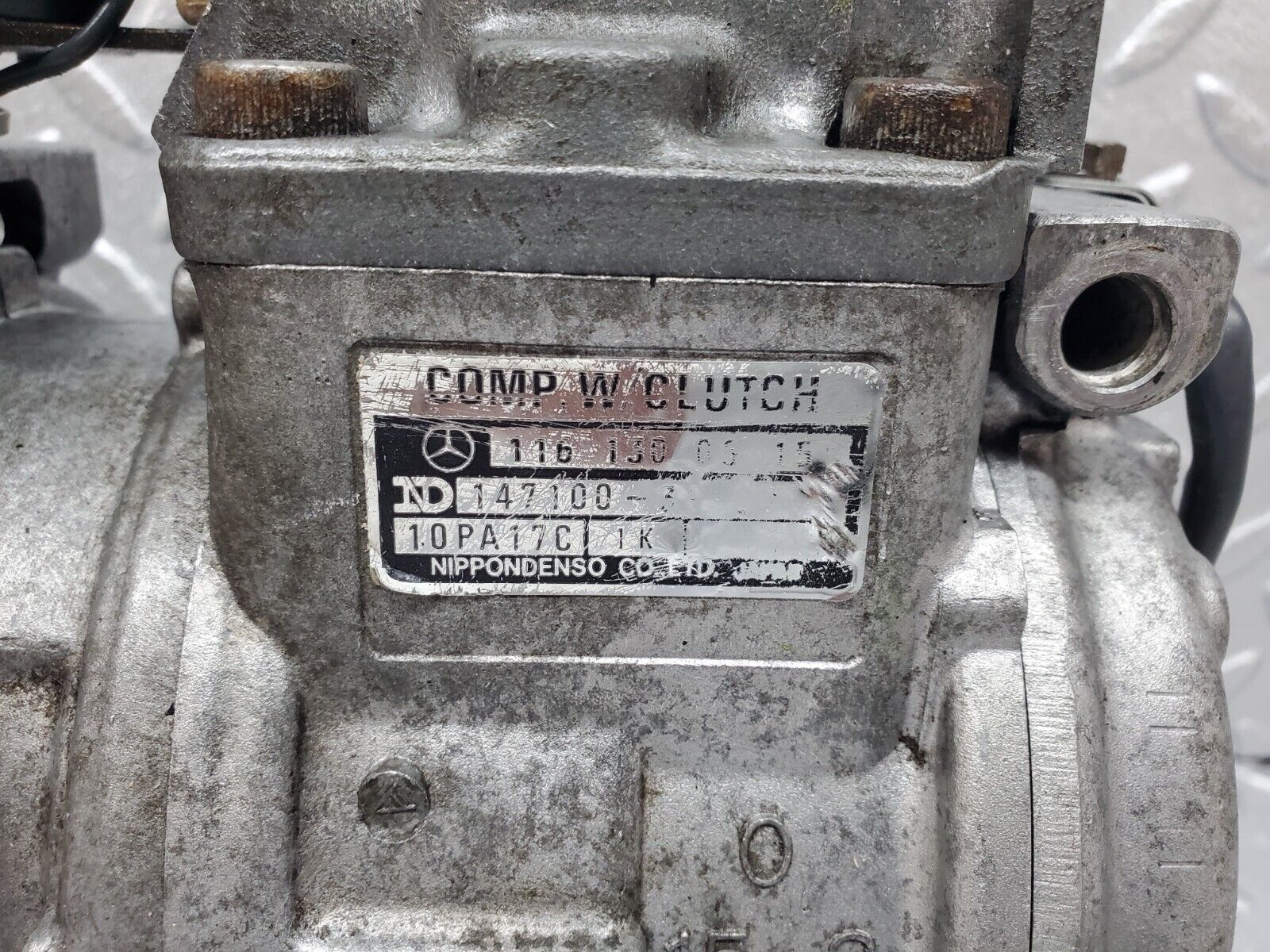 45185 Mercedes-Benz R129 300SL Coupe Air Conditioning Compressor Denso 1161310201 1161300306