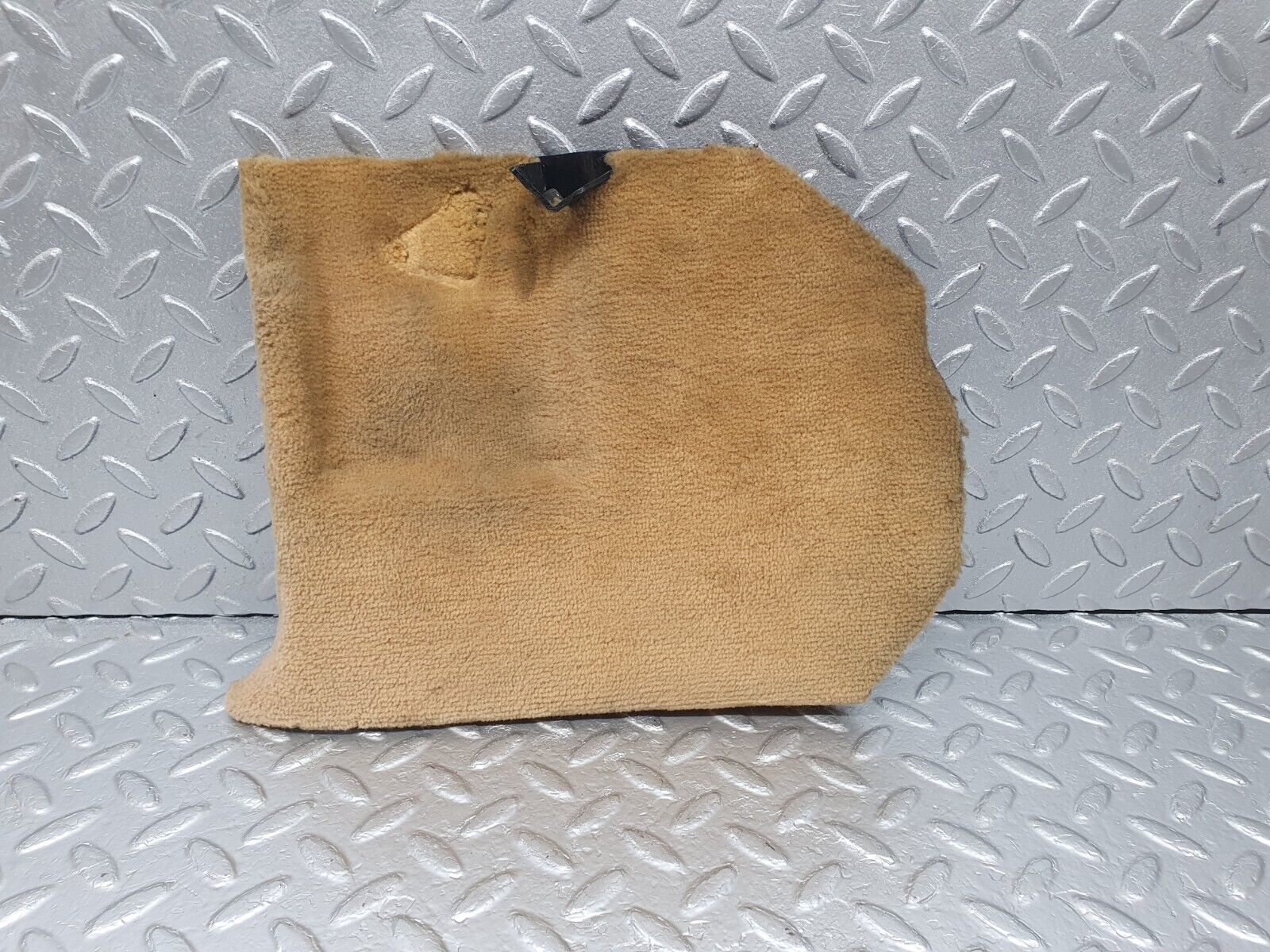 43612 Mercedes-Benz C126 380SEC Coupe Kick Panel Left Side Beige 1266880306