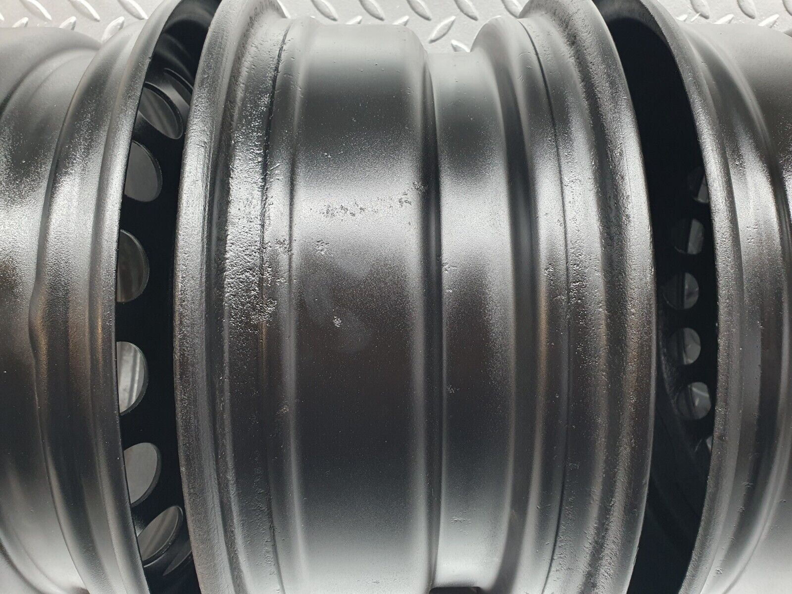 43428 Mercedes-Benz W201 190 Steel Wheel Set 6Jx15H2 ET49 1244000602