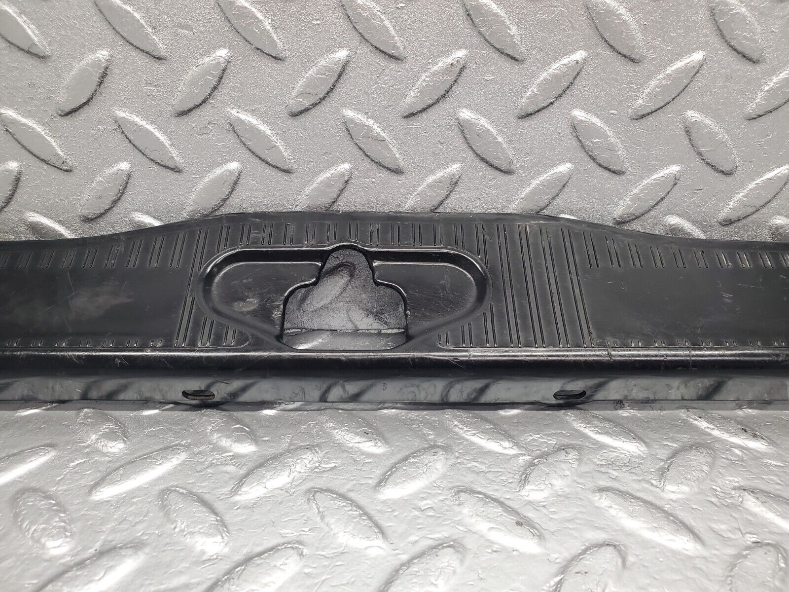 46398 Mercedes-Benz C123 280CE Coupe Trunk Cover Trim Black 1236980089