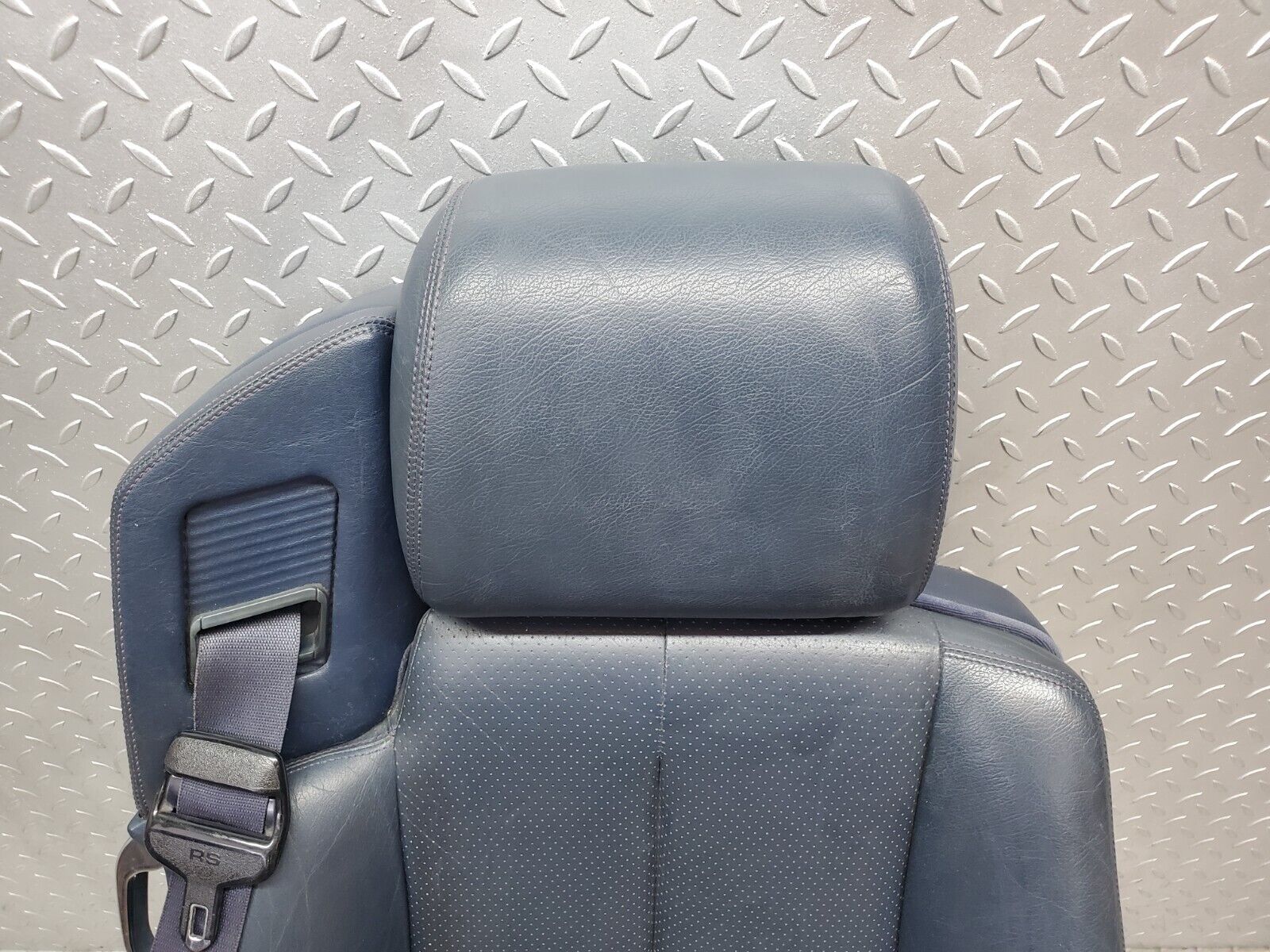 45168 Mercedes-Benz R129 300SL Coupe Electric Front Right Seat Leather Blue