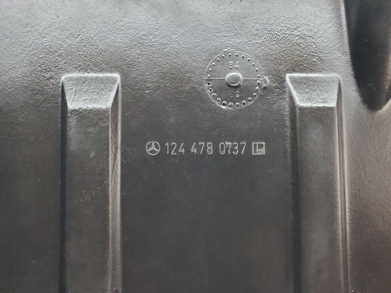 44767 Mercedes-Benz W124 220E Fuel Pump Protective Cover 1244780737