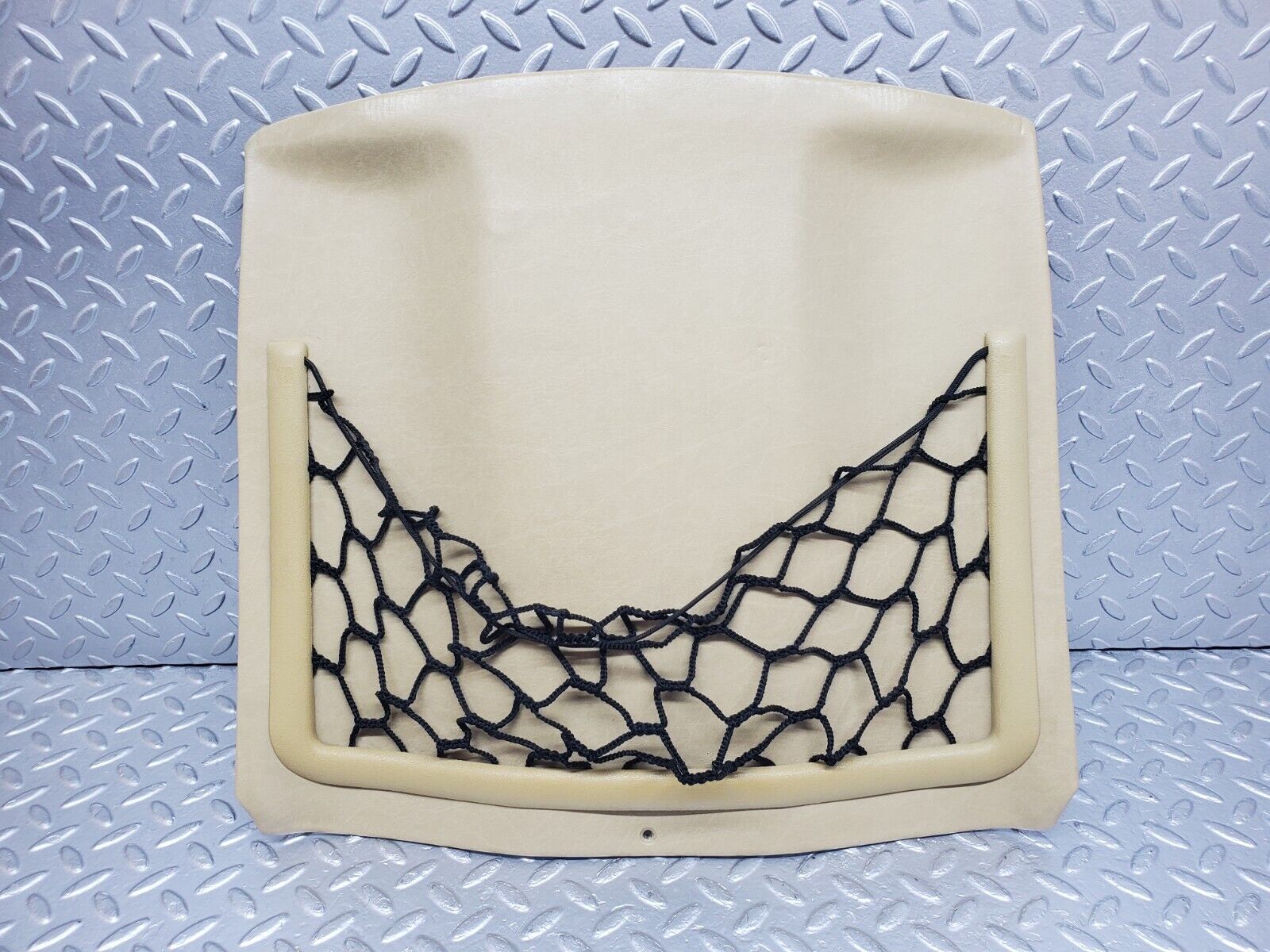 44330 Mercedes-Benz W123 280E Front Seat Rear Panel Beige 1239140423